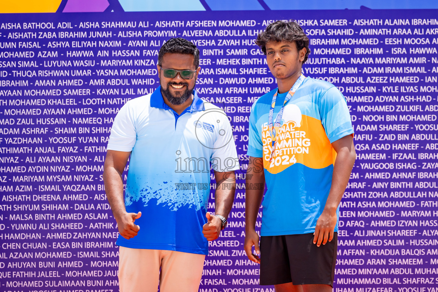 15th National Open Water Swimming Competition 2024 held in Kudagiri Picnic Island, Maldives on Saturday, 28th September 2024. Photos: Nausham Waheed / images.mv