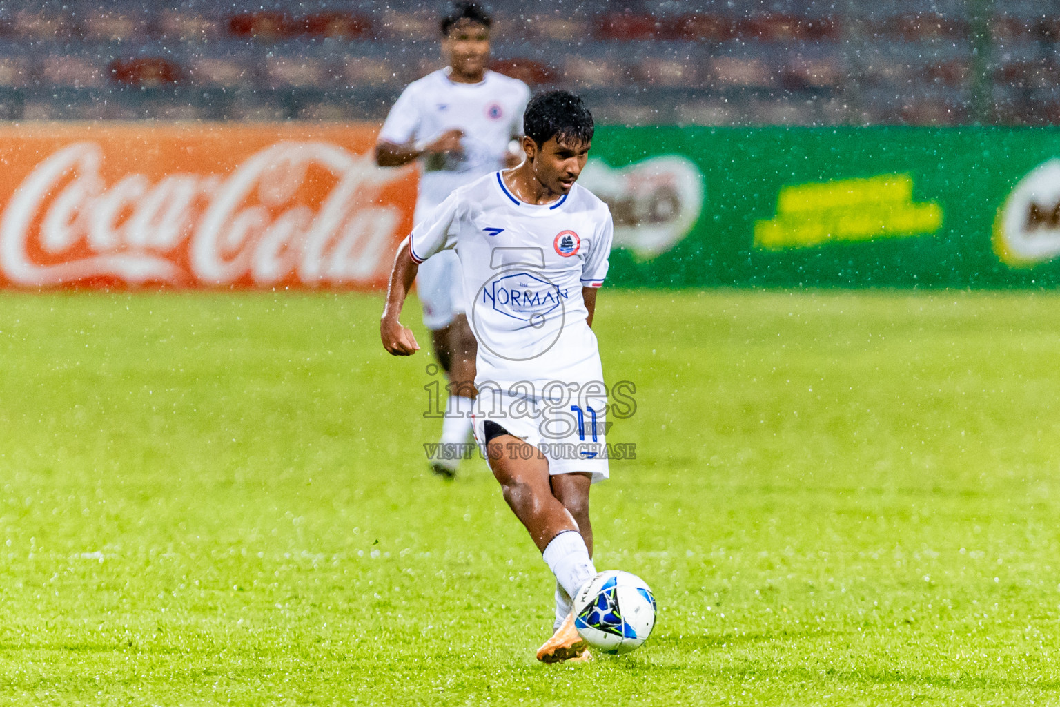 Odi Sports Club vs Buru Sports Club in Day 5 of Under 19 Youth Championship 2024 was held at National Stadium in Male', Maldives on Sunday, 23rd June 2024. Photos: Nausham Waheed / images.mv