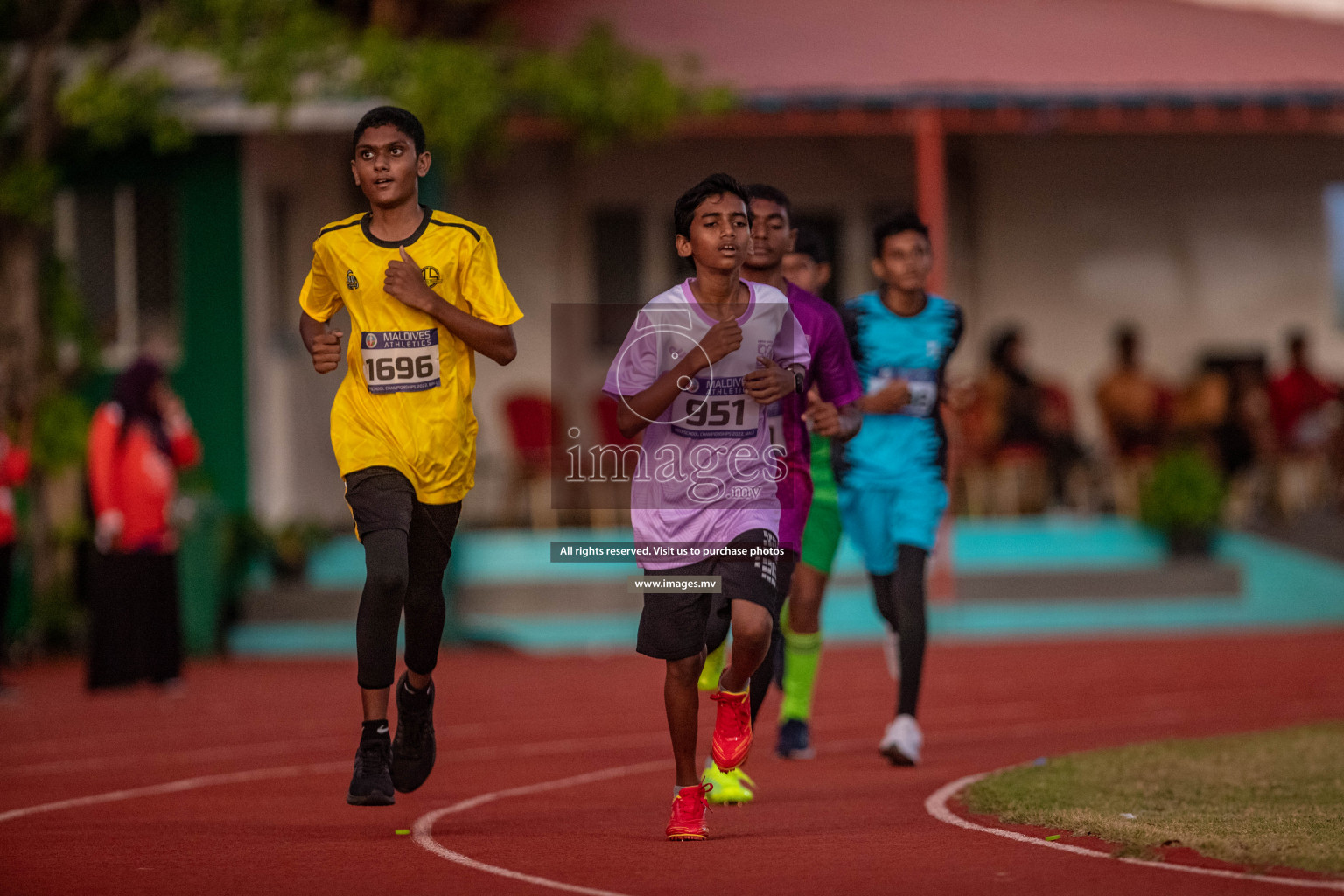 Day 1 of Inter-School Athletics Championship held in Male', Maldives on 22nd May 2022. Photos by: Nausham Waheed / images.mv