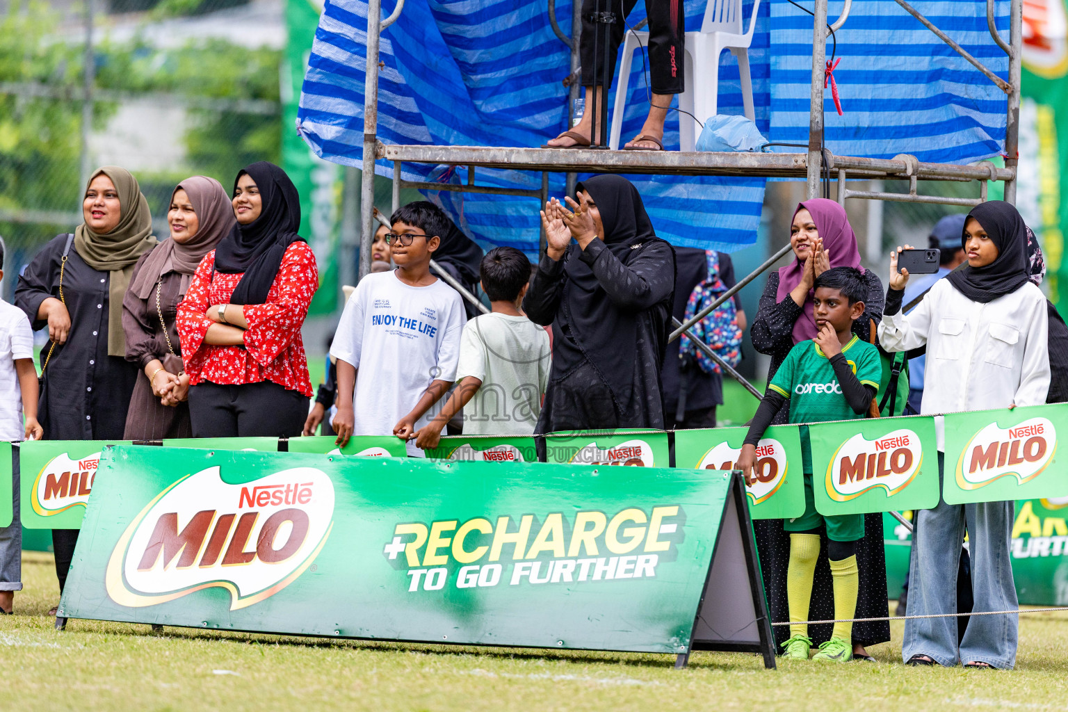 Day 1 of MILO SVAM Juniors 2025 (U-8) was held at Henveiru Stadium in Male', Maldives on Thursday, 26th June 2025. 
Photos: Hassan Simah / images.mv