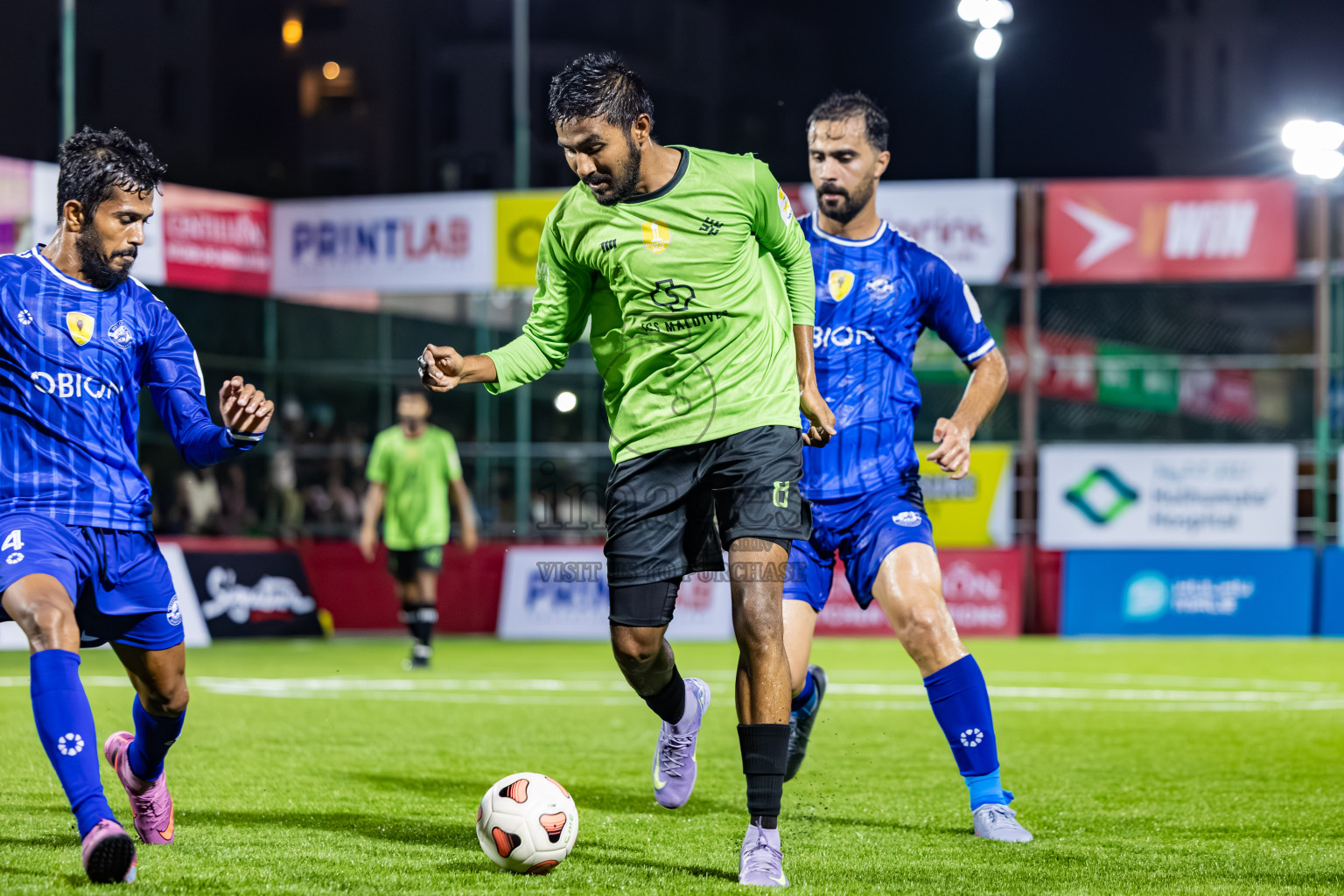 Mylo City SC vs Team Kaashidhoo in Day 1 of Kings Cup of Club Maldives Cup 2025 held in Rehendi Futsal Ground, Hulhumale', Maldives on Saturday, 30th August 2025. Photos: Areef / images.mv