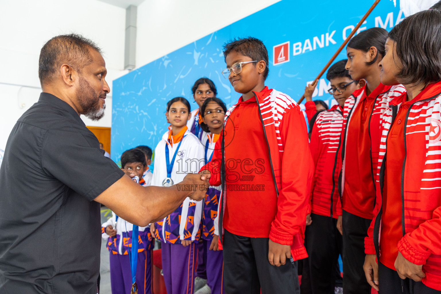 Closing ceremony of BML 20th Inter-School Swimming Competition was held in Hulhumale' Swimming Complex on Saturday, 19th October 2024. 
Photos: Ismail Thoriq