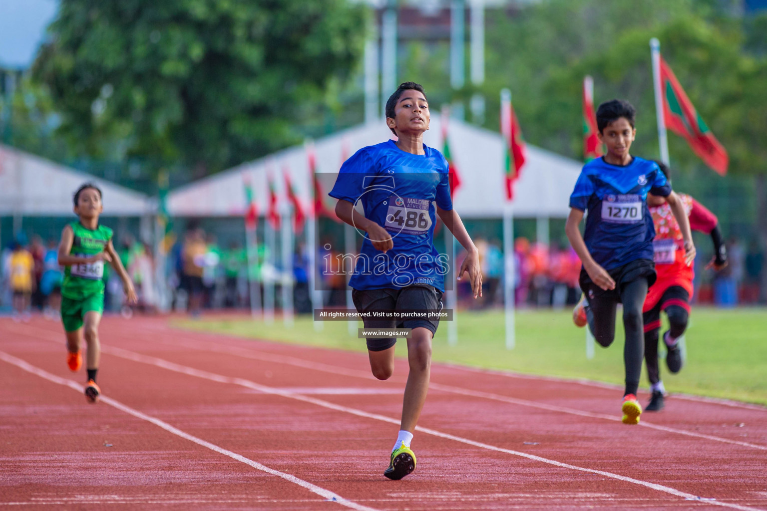 Day 1 of Inter-School Athletics Championship held in Male', Maldives on 22nd May 2022. Photos by: Maanish / images.mv