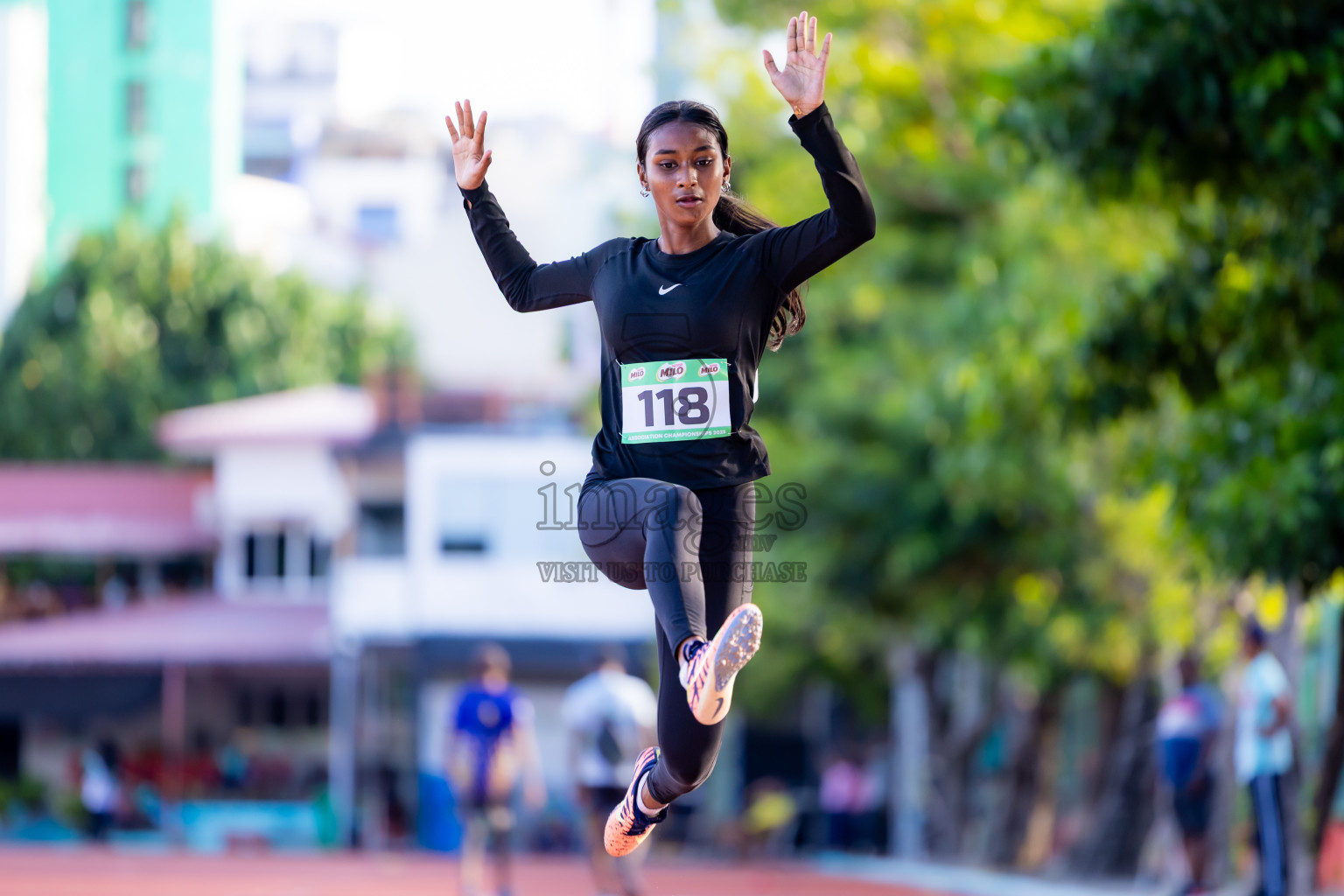 Day 3 of 12th Milo Association Championships was held in Ekuveni Track at Male', Maldives on Saturday, 26th April 2025. Photos: Nausham Waheed  / images.mv
