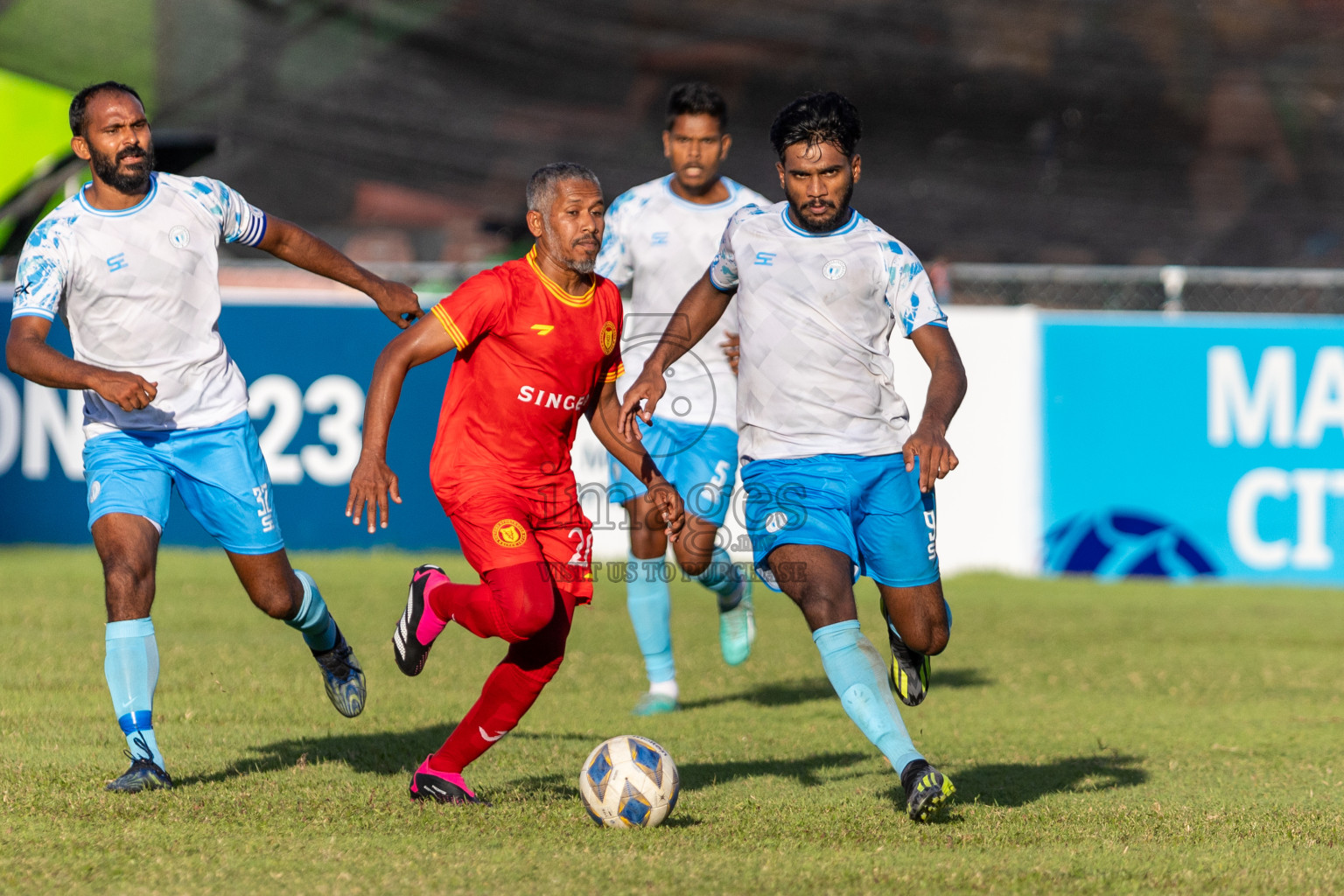 Victory Sports Club vs Lagoons Sports Club in Second Division 2023 in Male' Maldives on Wednesday, 22nd January 2023. Photos: Nausham Waheed / images.mv