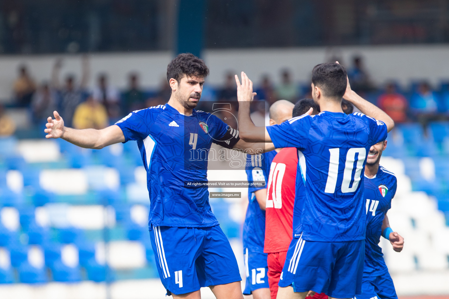 Kuwait vs Nepal in the opening match of SAFF Championship 2023 held in Sree Kanteerava Stadium, Bengaluru, India, on Wednesday, 21st June 2023. Photos: Nausham Waheed / images.mv