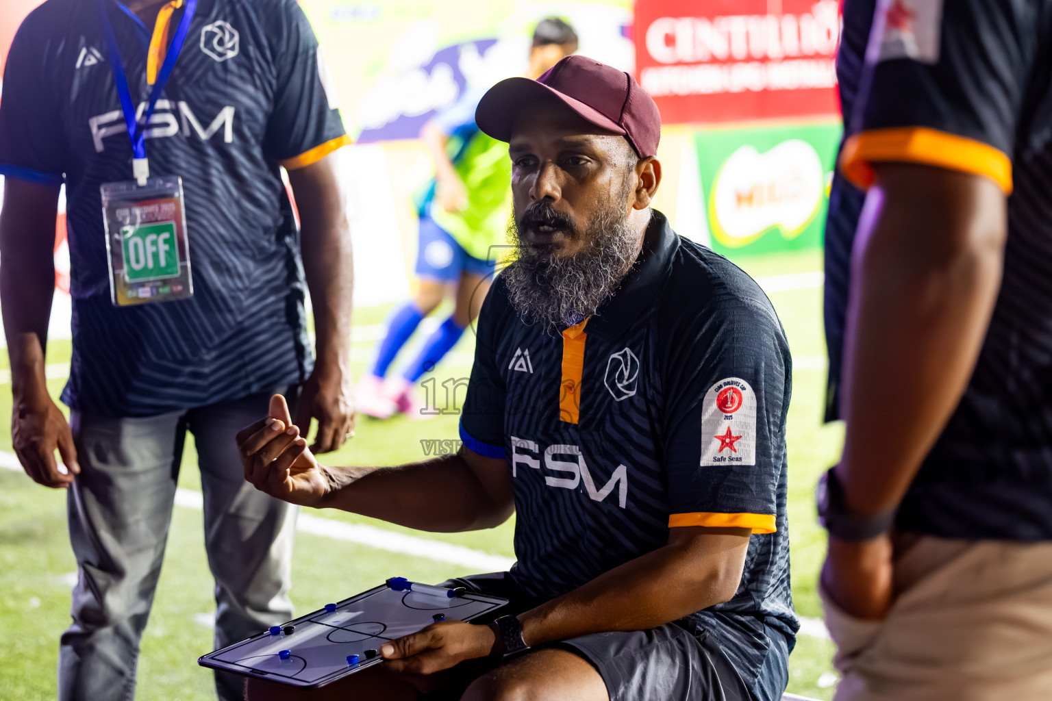 Maldivian vs FSM in Day 2 of Club Maldives Cup 2025 was held in Rehendi Futsal Ground, Hulhumale', Maldives on Monday, 29th September 2025. Photos: Nausham Waheed / images.mv