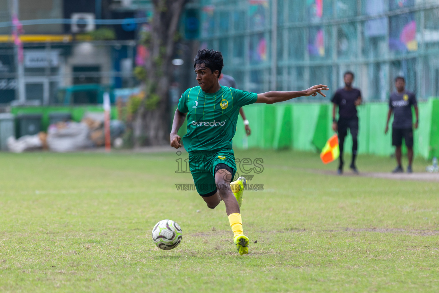 Eagles vs Maziya SRC(U16) in Day 8 of Dhivehi Youth League 2024 held at Henveiru Stadium on Monday, 2nd December 2024. Photos: Mohamed Mahfooz Moosa / Images.mv