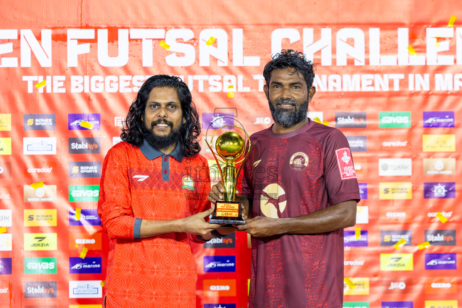 V Felidhoo vs V Keyodhoo in Atoll Round Final on Day 22 of Golden Futsal Challenge 2025 was held on Sunday , 26th January 2025, in Hulhumale', Maldives.
Photos: Ismail Thoriq / images.mv