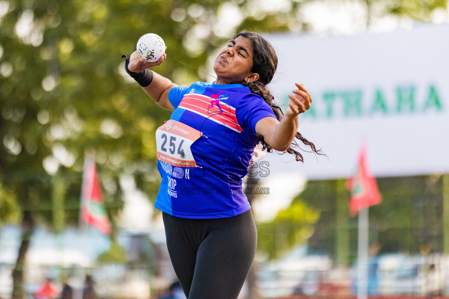 Day 1 of National Athletics Championship 2025 was held at Ekuveni Running Ground in Male', Maldives on Thursday, 14th August 2025. Photos: Areef Adam / images.mv
