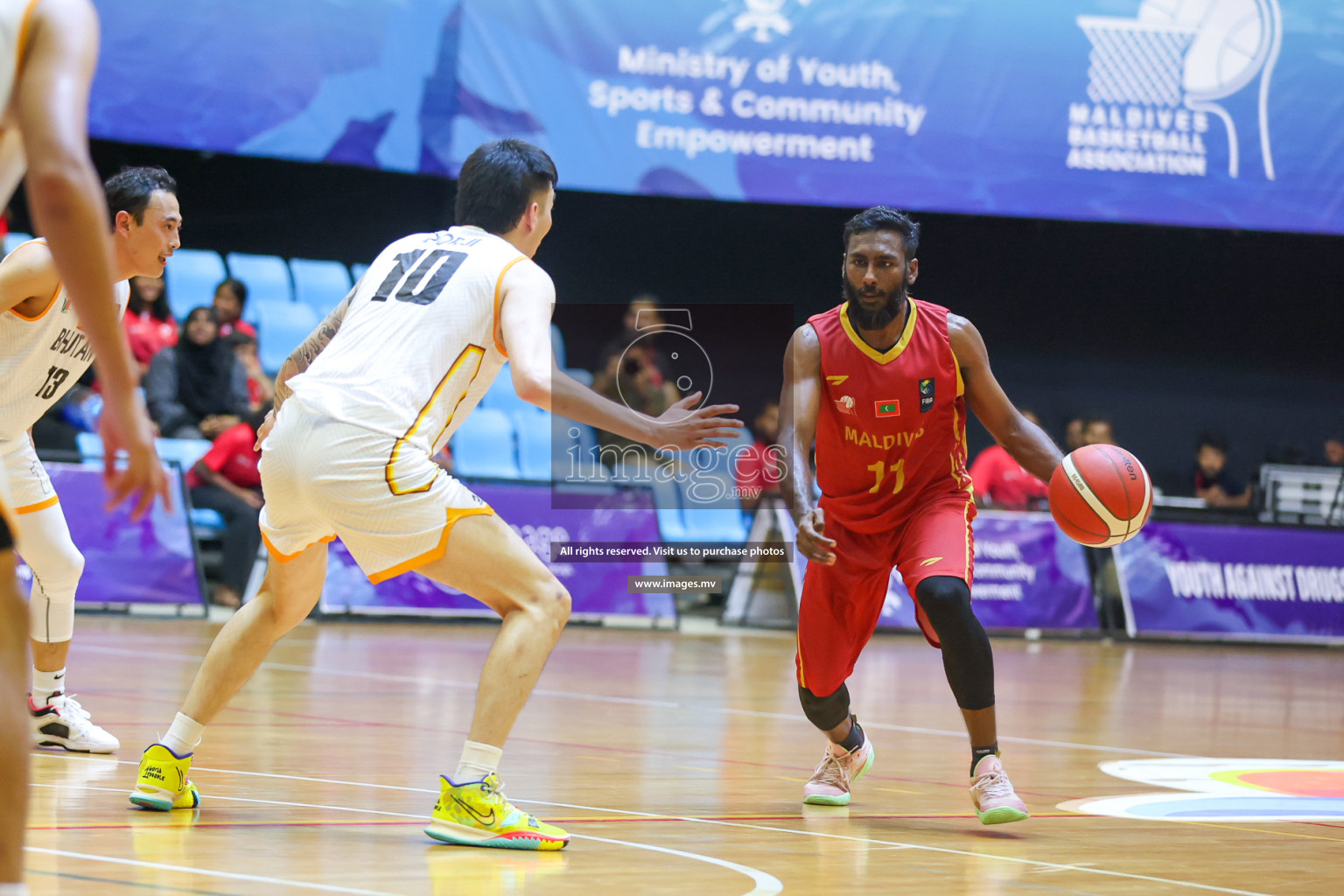 Maldives vs Bhutan in Five Nation Championship 2023 was held in Social Center, Male', Maldives on Thursday, 15th June 2023. Photos: Ismail Thoriq / images.mv