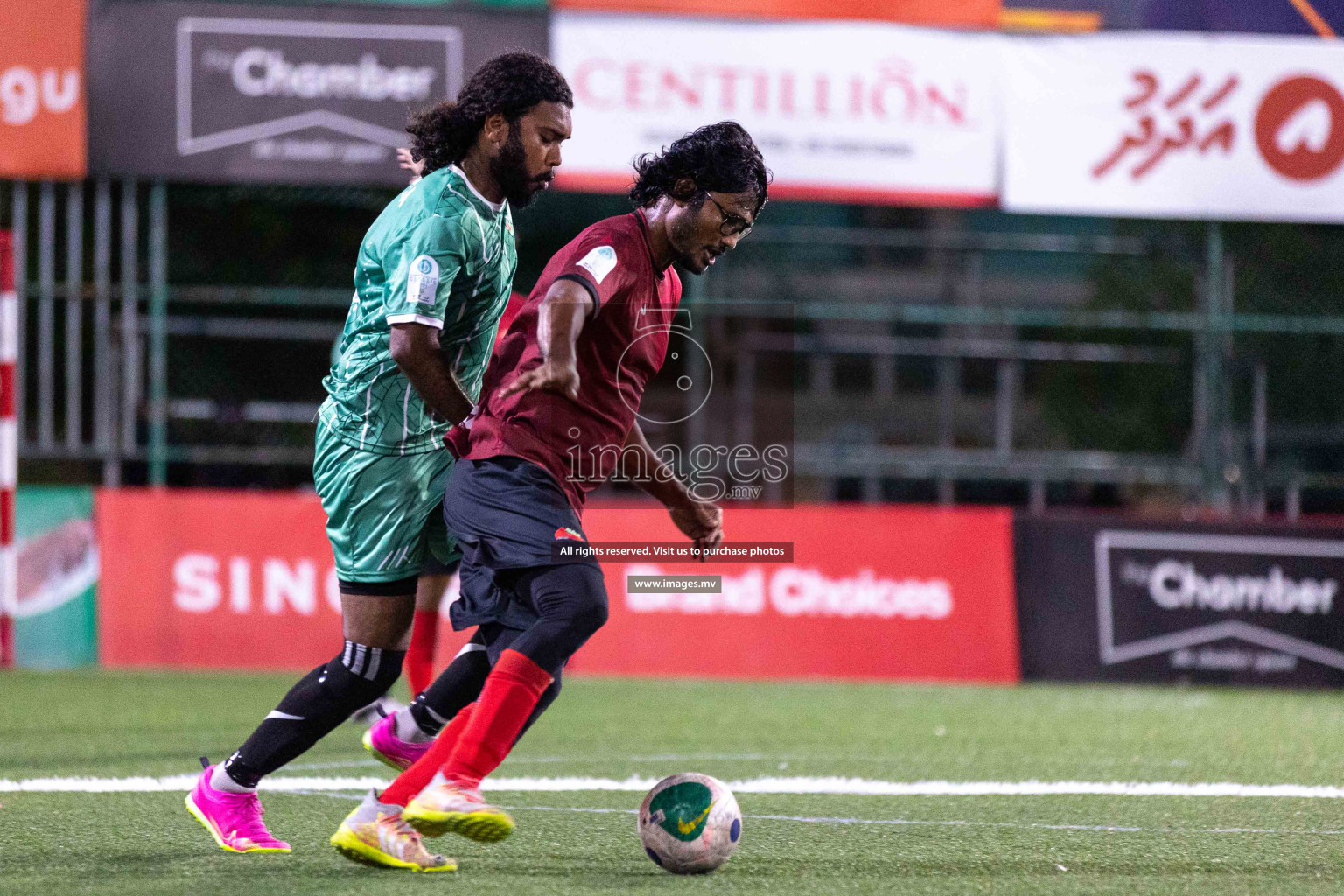 ACC RC vs CLUB MYS in Club Maldives Cup Classic 2023 held in Hulhumale, Maldives, on Tuesday, 01st August 2023 Photos: Ismail Thoriq / images.mv
