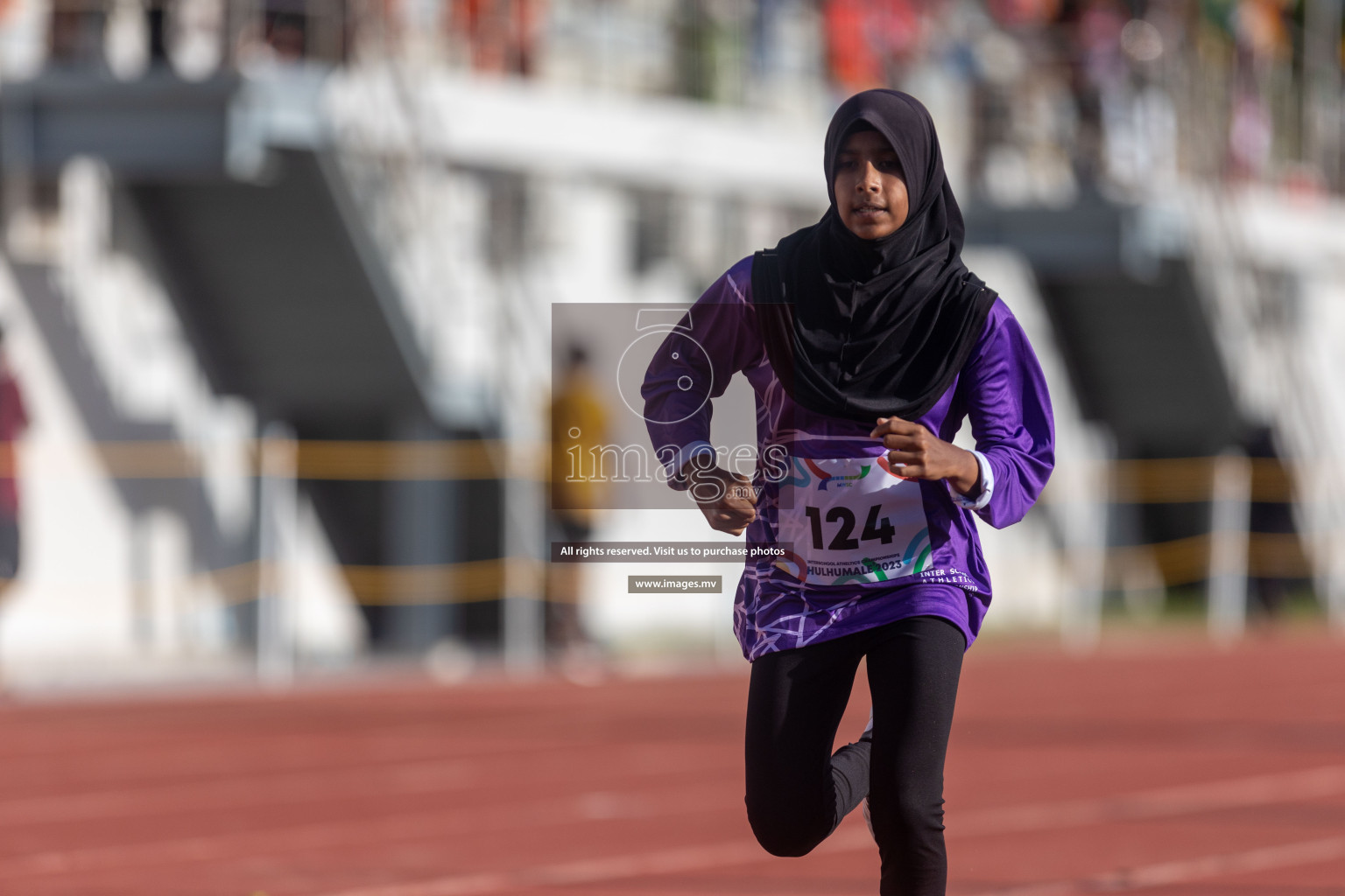 Day two of Inter School Athletics Championship 2023 was held at Hulhumale' Running Track at Hulhumale', Maldives on Sunday, 15th May 2023. Photos: Shuu/ Images.mv