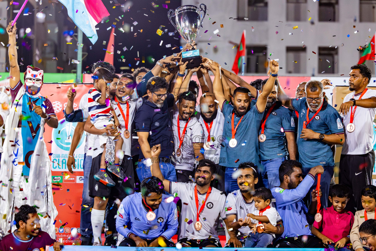 Finals of Classic of Club Maldives 2024 held in Rehendi Futsal Ground, Hulhumale', Maldives on Sunday, 22nd September 2024. Photos: Nausham Waheed / images.mv