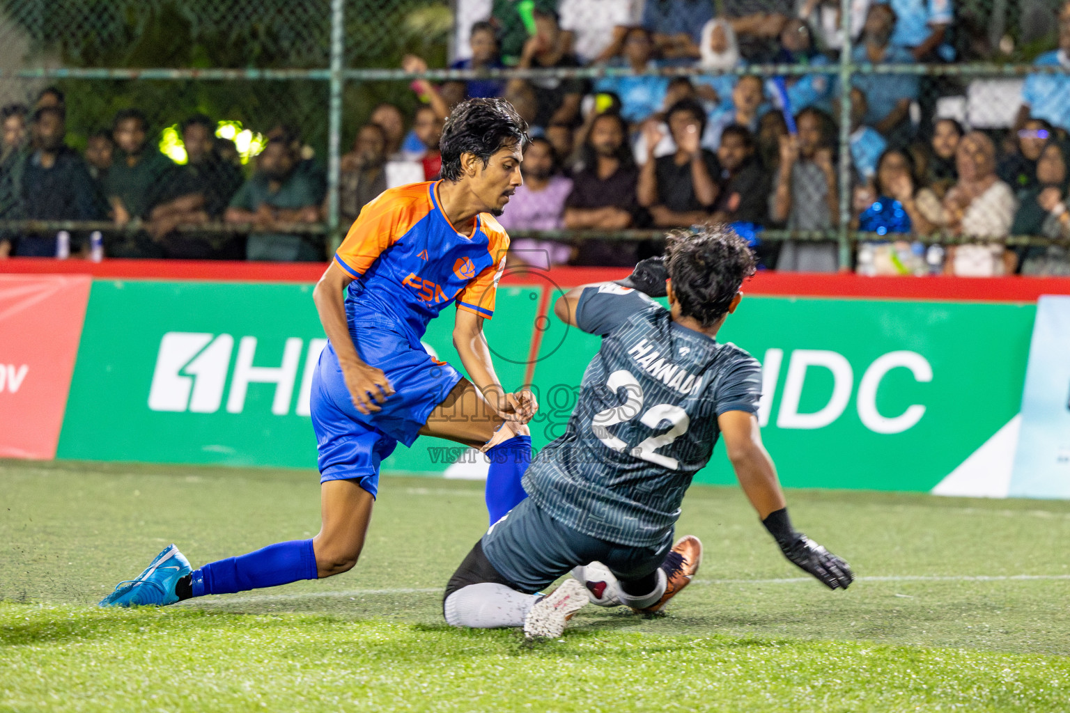 MACL vs TEAM FSM in Club Maldives Cup 2024 held in Rehendi Futsal Ground, Hulhumale', Maldives on Monday, 23rd September 2024. 
Photos: Hassan Simah / images.mv