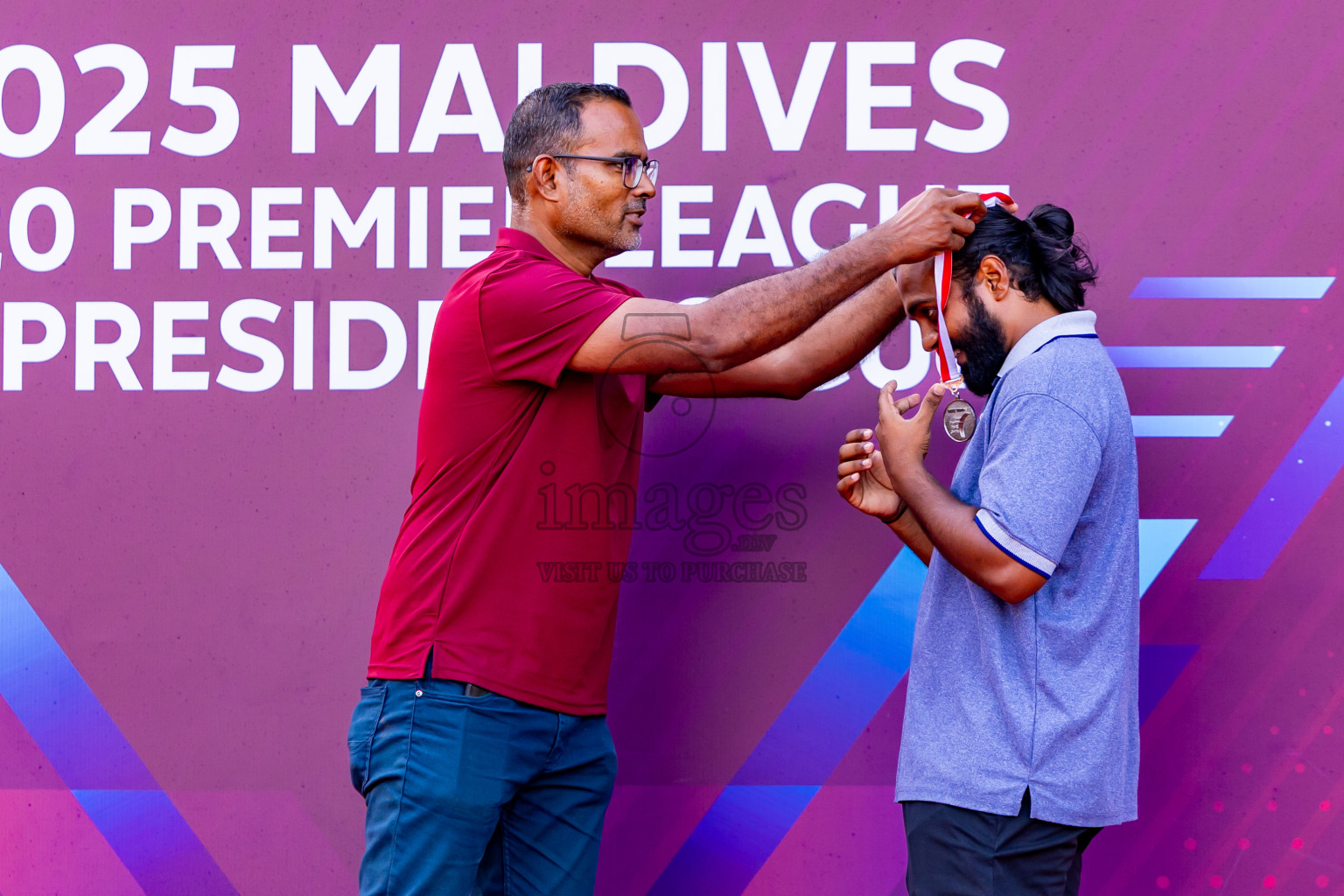 Final of the President's T20 Cricket Cup 2025 held on 8th August 2025, in Ekuveni Cricket Grounds, Male', Maldives. Photos: Nausham Waheed  / Images.mv