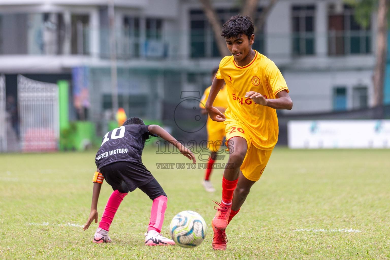 United Victory vs Victory Sports Club  (U12) in Day 5 of Dhivehi Youth League 2024 held at Henveiru Stadium on Friday 29th November 2024. Photos: Shuu Abdul Sattar/ Images.mv