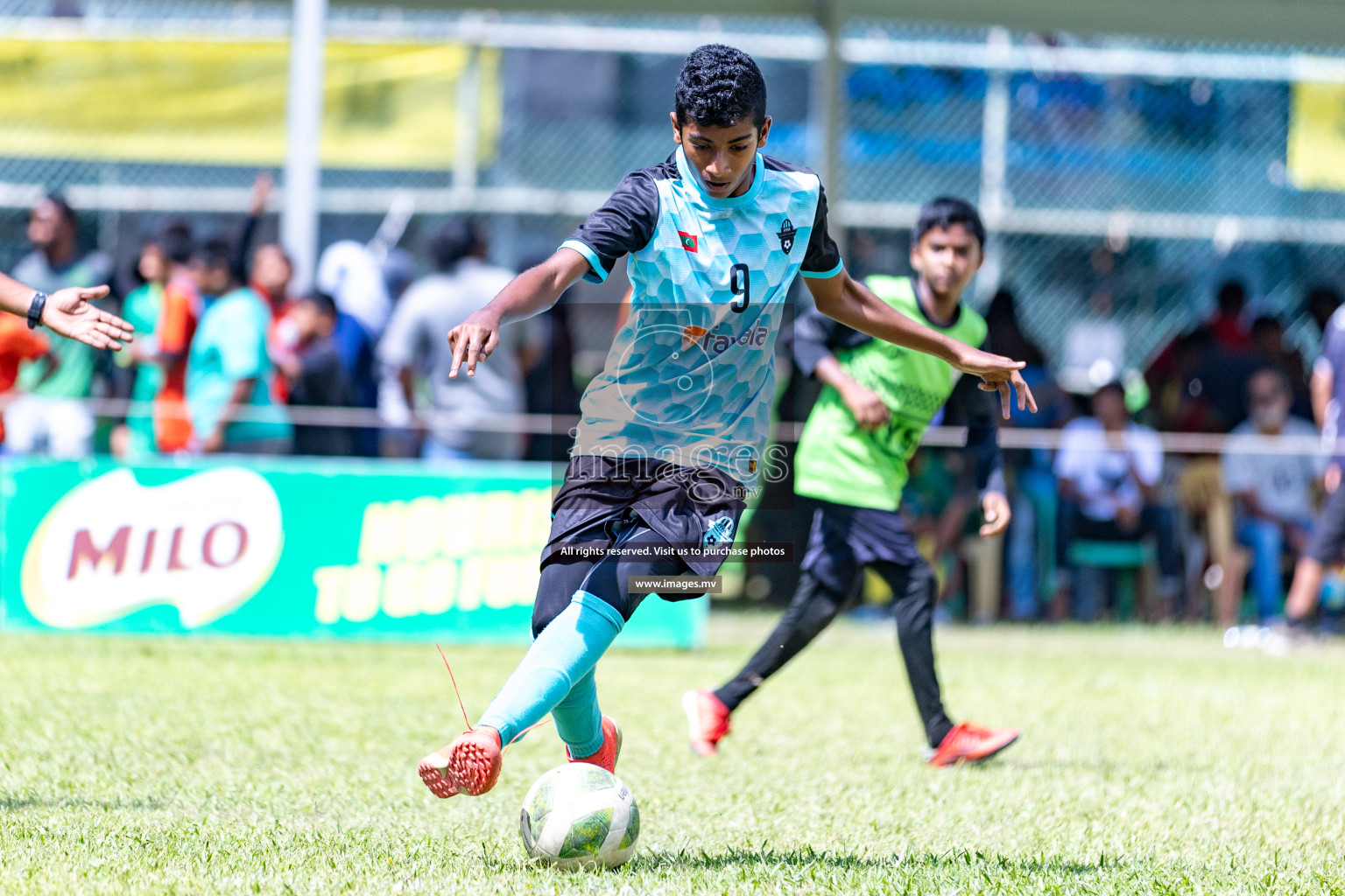 Day 2 of MILO Academy Championship 2023 (U12) was held in Henveiru Football Grounds, Male', Maldives, on Saturday, 19th August 2023. Photos: Nausham Waheedh / images.mv