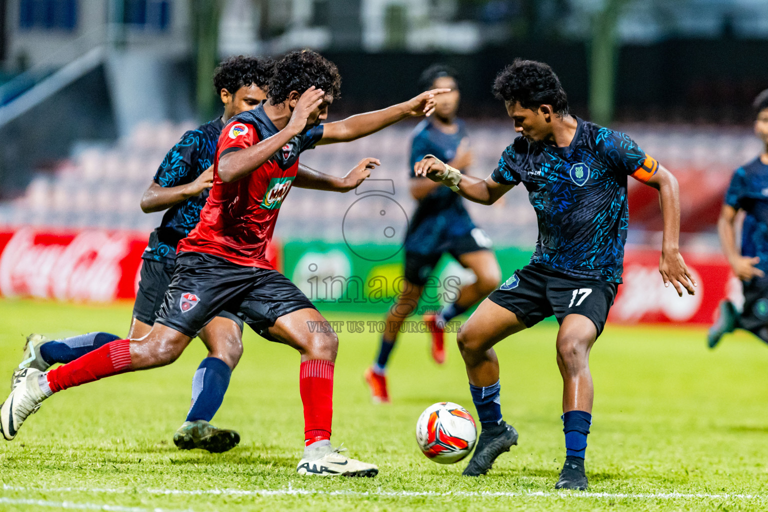 Super United Sports vs TC Sports Club in the Final of Under 19 Youth Championship 2024 was held at National Stadium in Male', Maldives on Monday, 1st July 2024. Photos: Nausham Waheed / images.mv