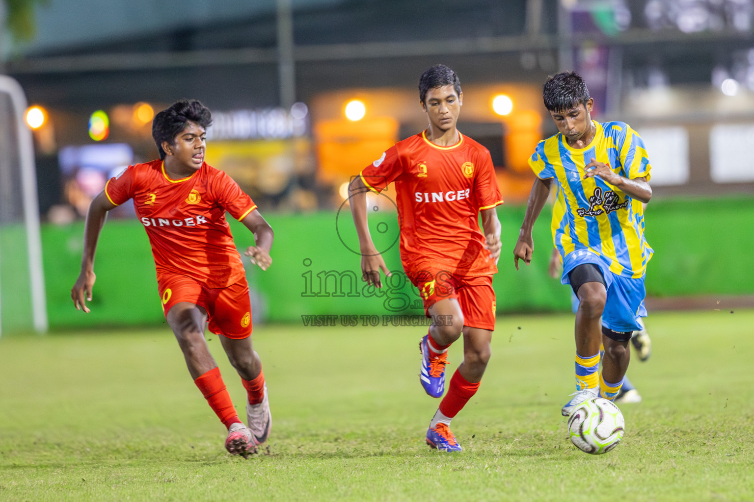 Dhivehi Youth League 2024 - Day 1. Matches held at Henveiru Stadium on 21st November 2024 , Thursday. Photos: Shuu Abdul Sattar/ Images.mv