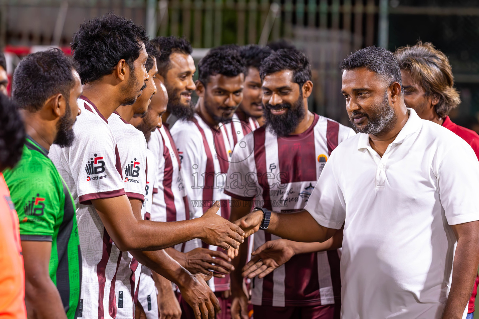 ADh Maamigili vs ADh Fenfushi in Day 12 of Golden Futsal Challenge 2024 was held on Friday, 26th January 2024, in Hulhumale', Maldives
Photos: Ismail Thoriq / images.mv