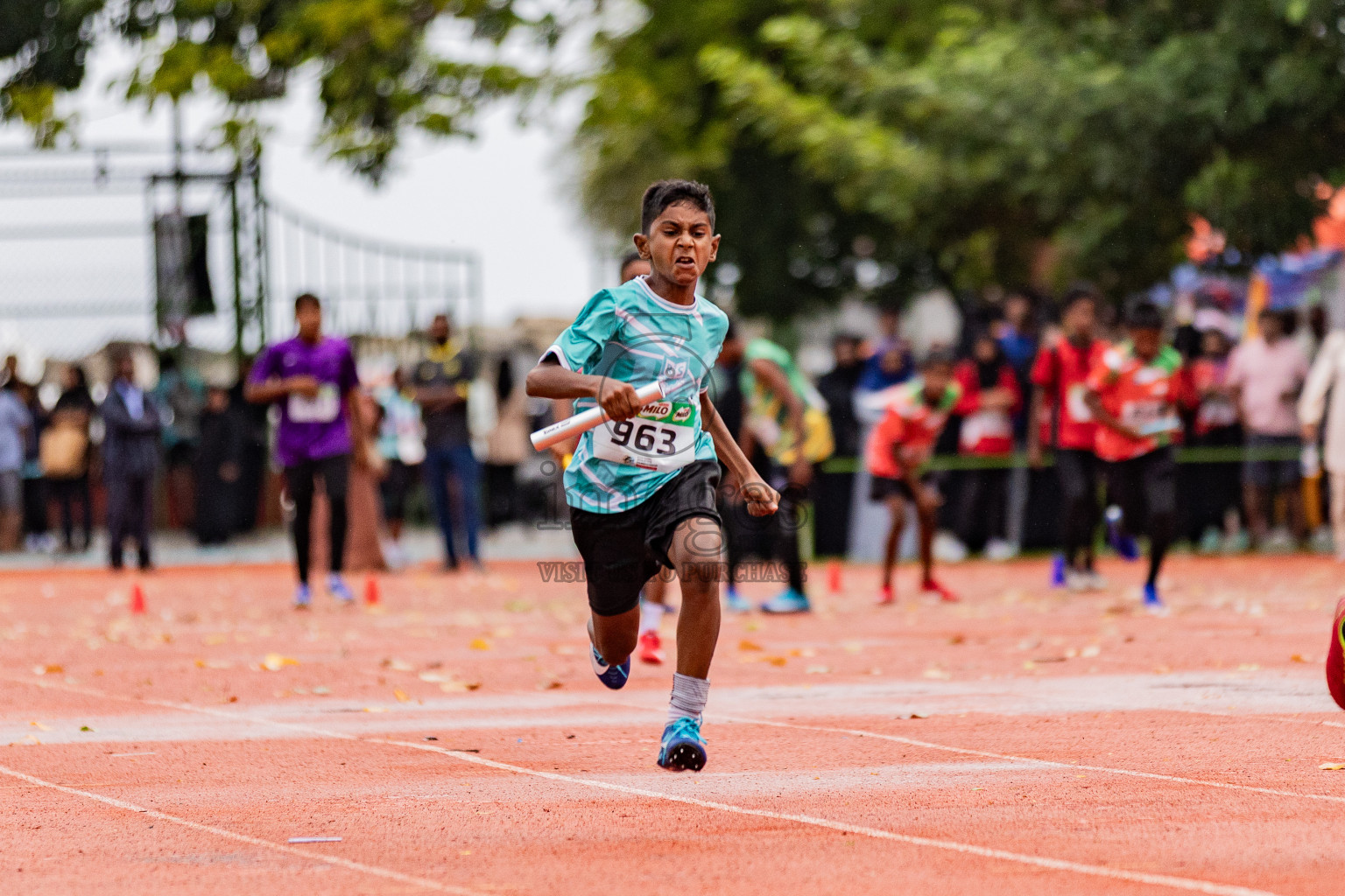 Day 6 of Inter-school Athletics Championship 2025 held in Ekuveni Synthetic Track, Male', Maldives on Sunday, 12th October 2025. Photos by: Areef Adam / Images.mv