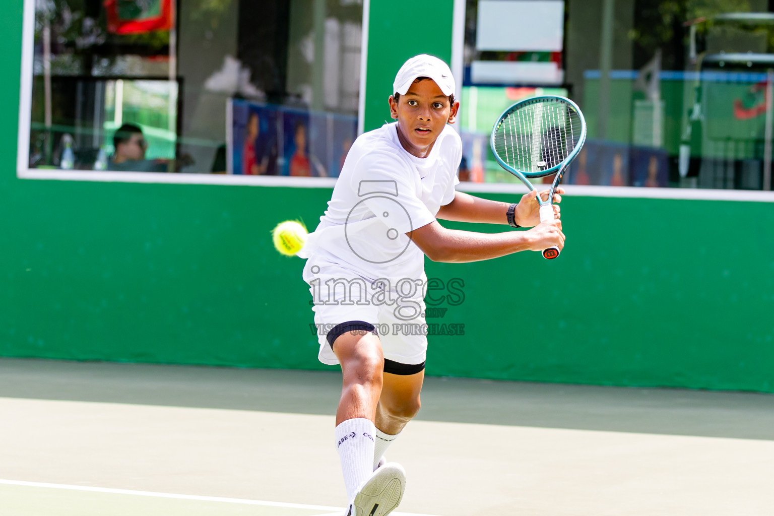 Day 4 of ATF Maldives Junior Open Tennis was held in Male' Tennis Court, Male', Maldives on Thursday, 12th December 2024. Photos: Nausham Waheed/ images.mv