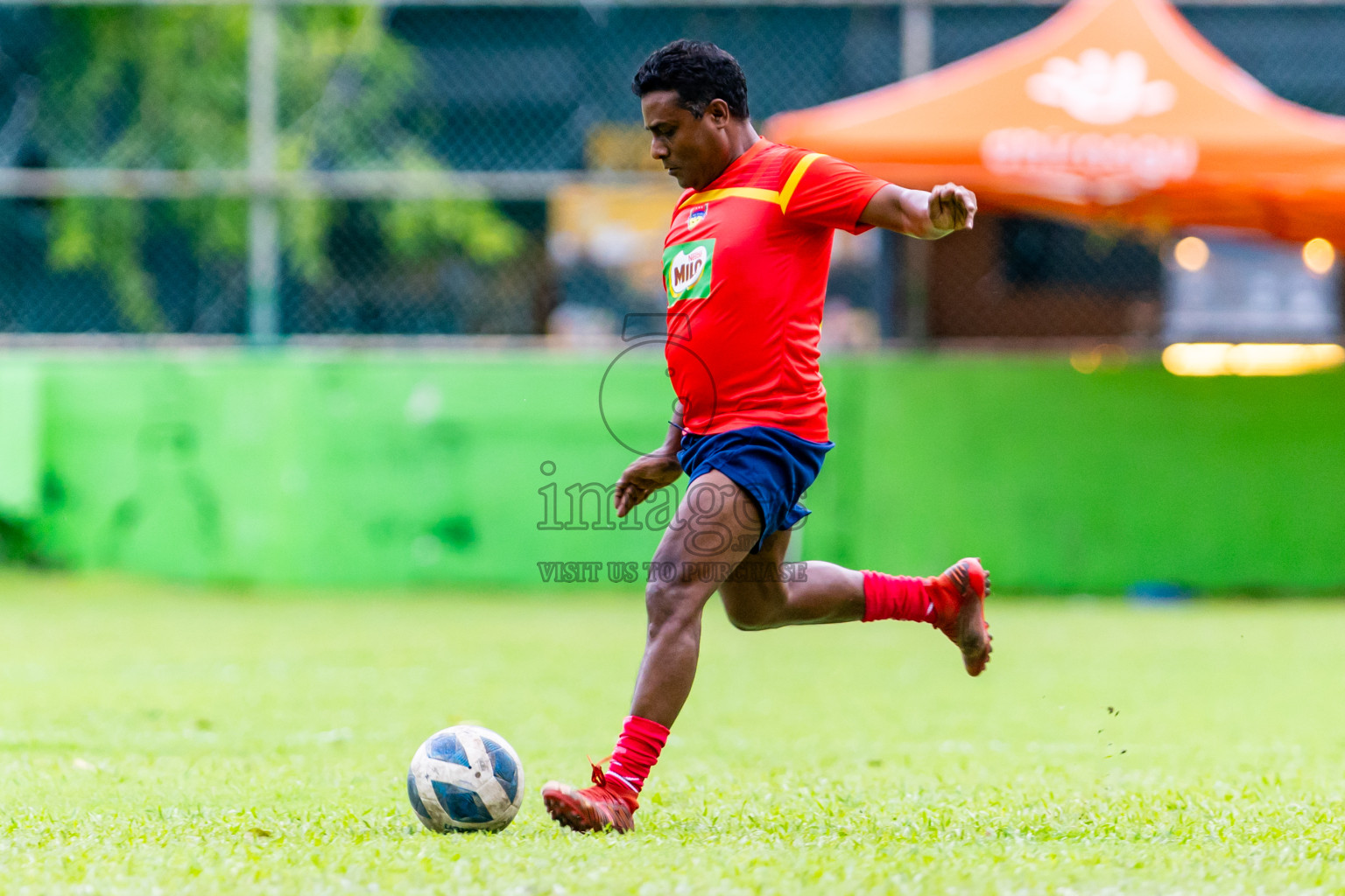 Day 2 of MILO Soccer 7 v 7 Championship 2024 was held at Henveiru Stadium in Male', Maldives on Friday, 24th April 2024. Photos: Nausham Waheed / images.mv