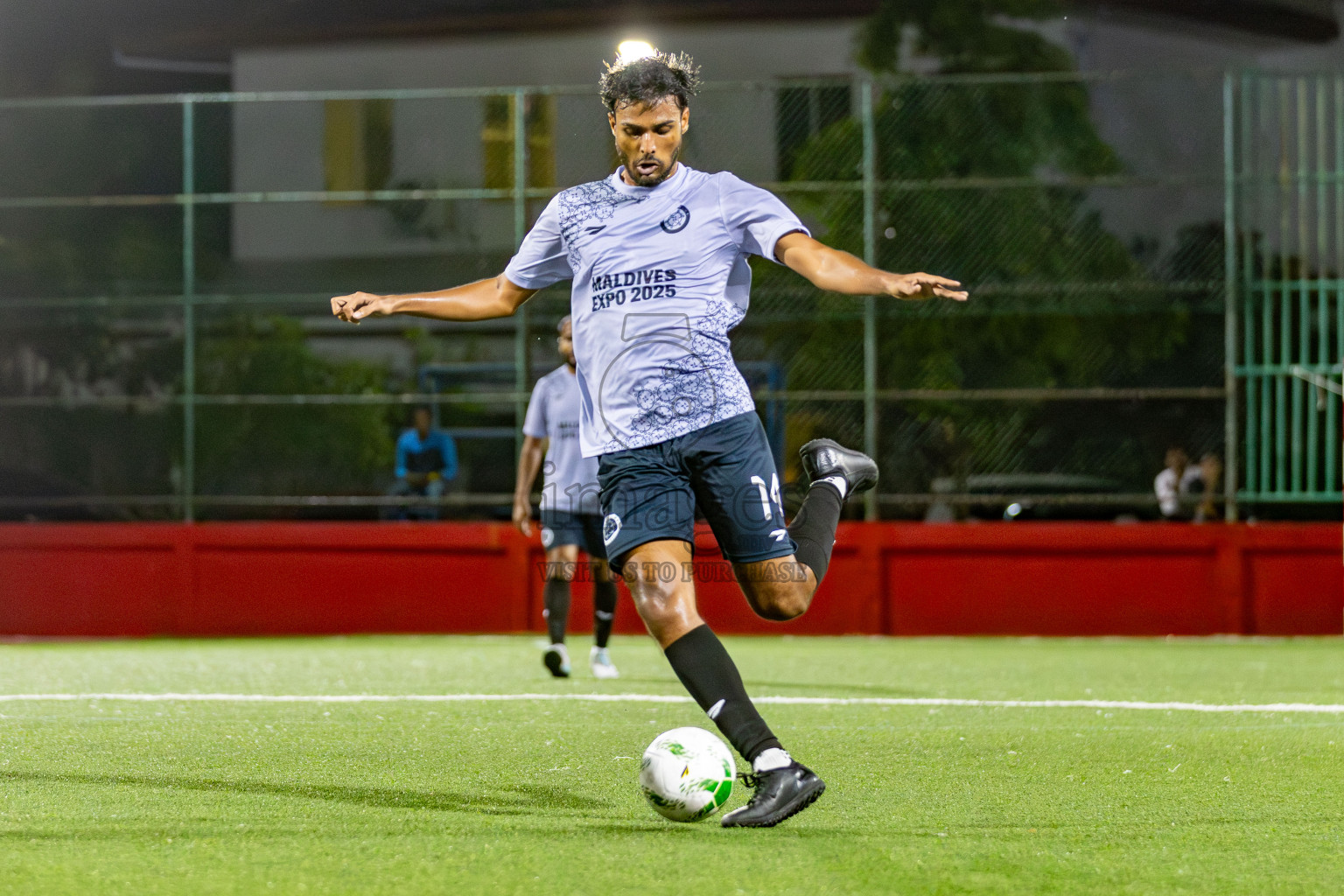 Roseware vs Trade Club in Day 11 of Office League 2025 was held on Saturday, 26th April 2025 in Hulhumale', Maldives. Photos: Mohamed Mahfooz Moosa / images.mv