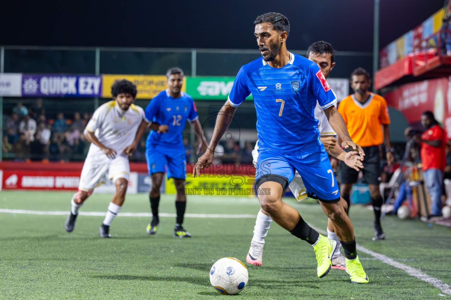 B Eydhafushi vs Lh Kurendhoo in Zone Round on Day 31 of Golden Futsal Challenge 2025 was held on Tuesday, 4th February 2025, in Hulhumale', Maldives.
Photos: Ismail Thoriq / images.mv