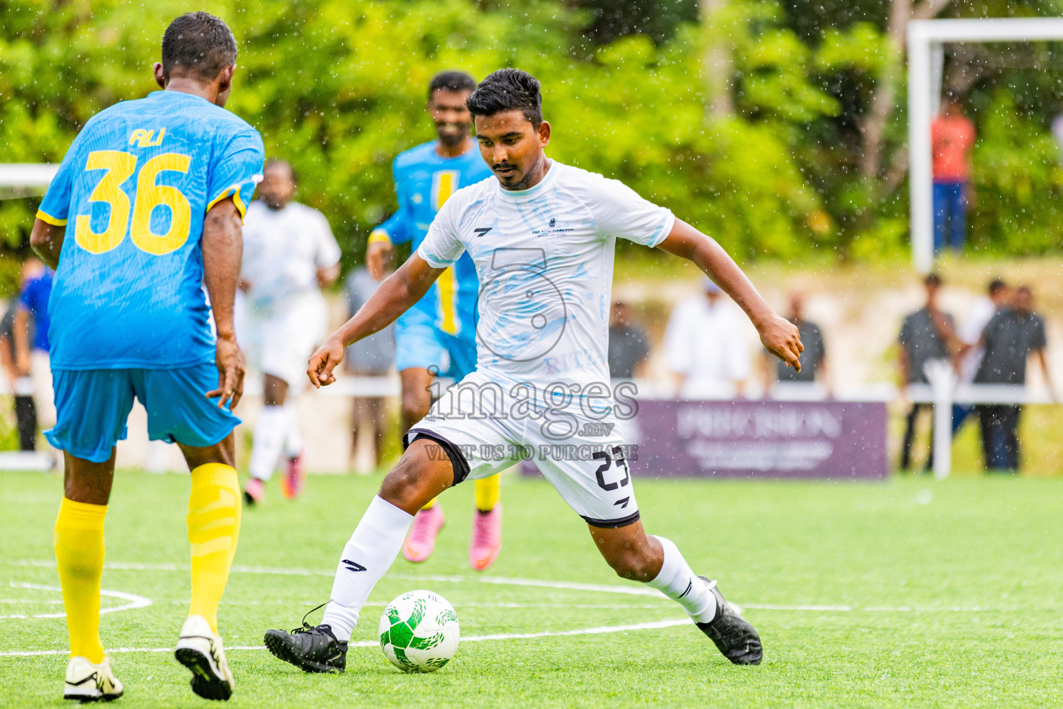 Joy Island vs THE RITZ CARLTON in Resort League 2025 (North Male Zone) day 8 was held on Wednesday, 10th September 2025 in One And Only Reethi Rah Maldives Resort, Photos: Areef Adam / images.mv