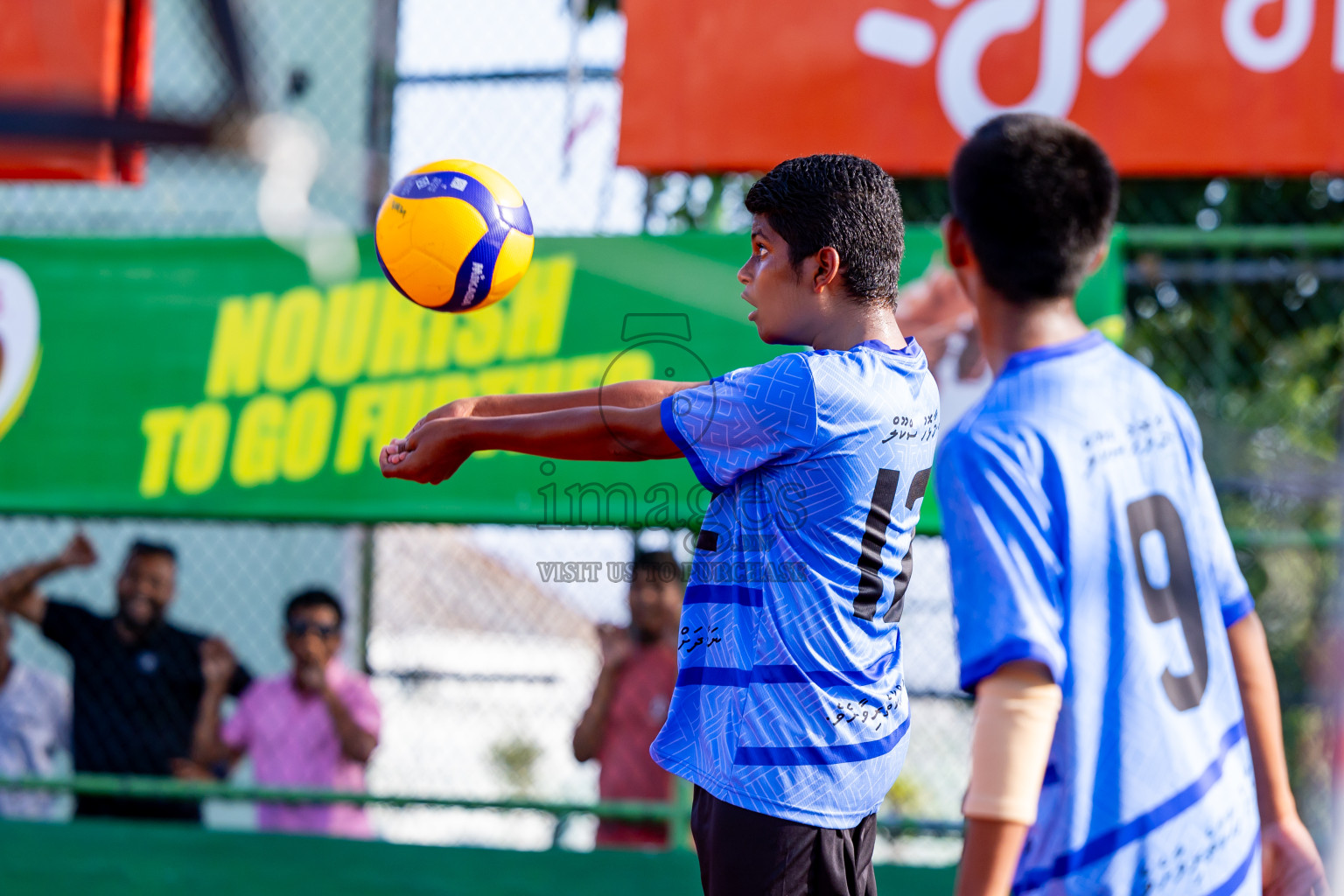 Day 13 of Interschool Volleyball Tournament 2024 was held in Ekuveni Volleyball Court at Male', Maldives on Thursday, 5th December 2024. Photos: Nausham Waheed / images.mv