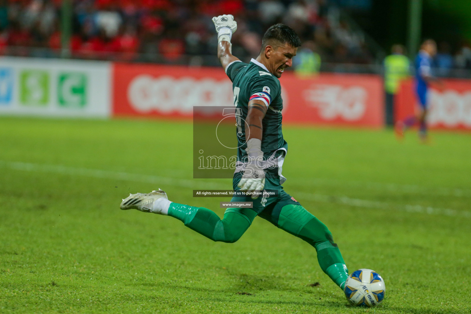 Maldives vs Nepal in SAFF Championship 2021 held on 1st October 2021 in Galolhu National Stadium, Male', Maldives