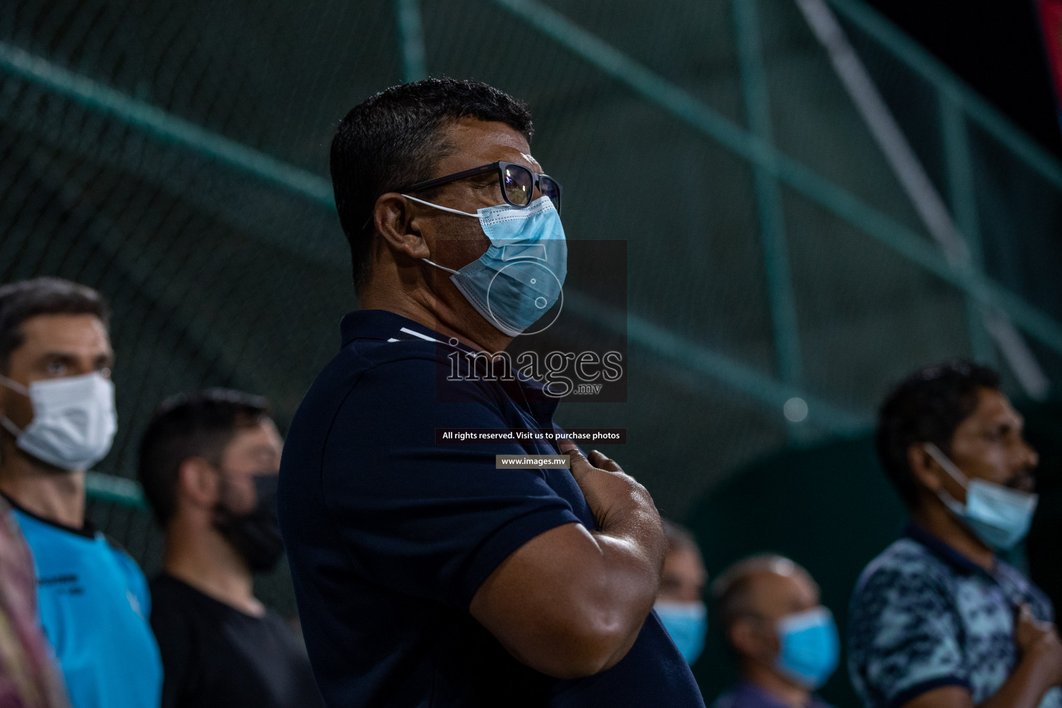 MPL vs Police Club in the Semi Finals of 18/30 Women's Futsal Fiesta 2021 held in Hulhumale, Maldives on 14th December 2021. Photos: Ismail Thoriq / images.mv