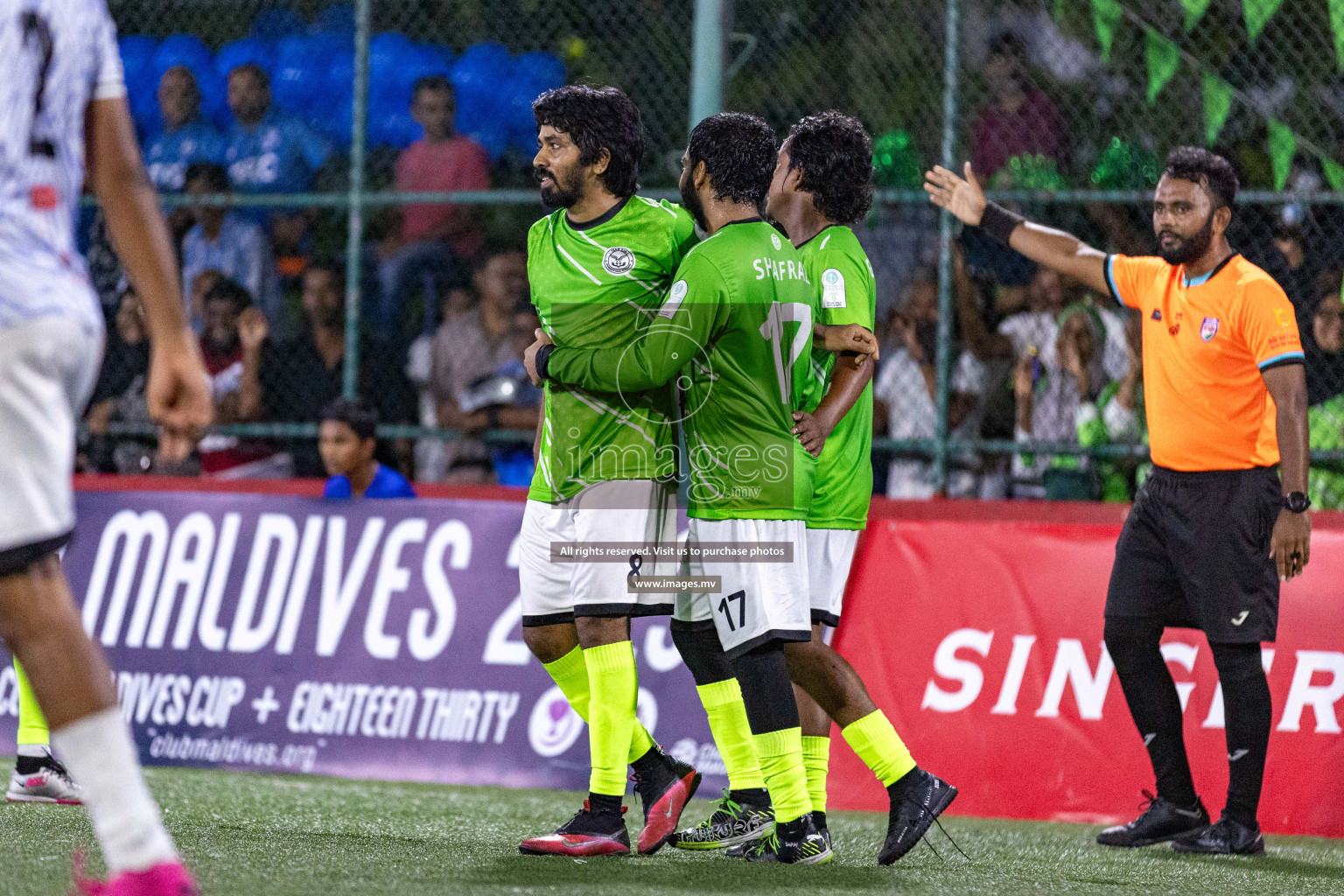 DJA vs TRC in Semi Final of Club Maldives Cup 2023 Classic held in Hulhumale, Maldives, on Tuesday, 15th August 2023 Photos: Nausham Waheed, Ismail Thoriq / images.mv