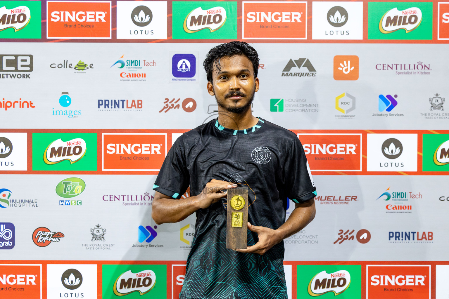 KHAARIJEE VS SDFC in Club Maldives Classic 2024 held in Rehendi Futsal Ground, Hulhumale', Maldives on Friday, 6th September 2024. 
Photos: Hassan Simah / images.mv