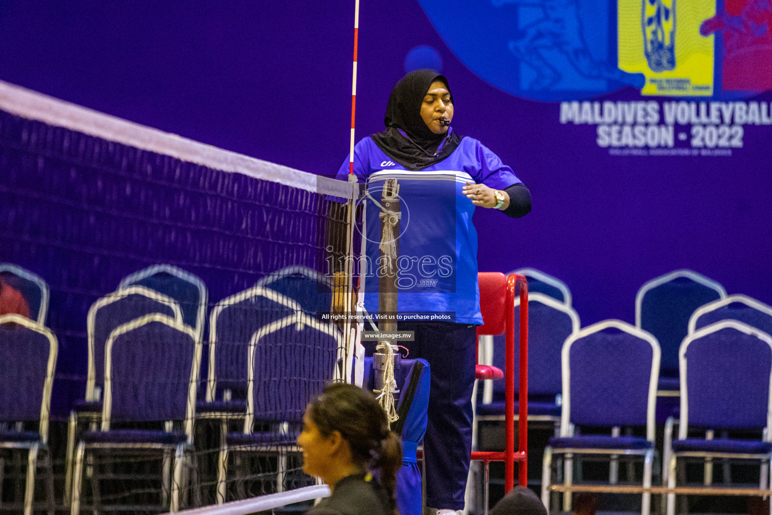 Volleyball Association Cup 2022-Women's Division-Match Day 6 was held in Male', Maldives on 28th May 2022 at Social Center Indoor Hall Photos By: Nausham Waheed /images.mv