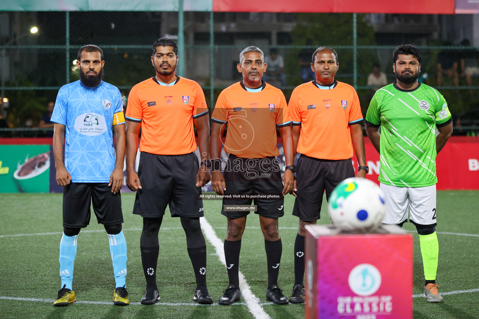 Team DJA vs Thauleemee Gulhun in Club Maldives Cup Classic 2023 held in Hulhumale, Maldives, on Monday, 24th July 2023 Photos: Nausham Waheed/ images.mv