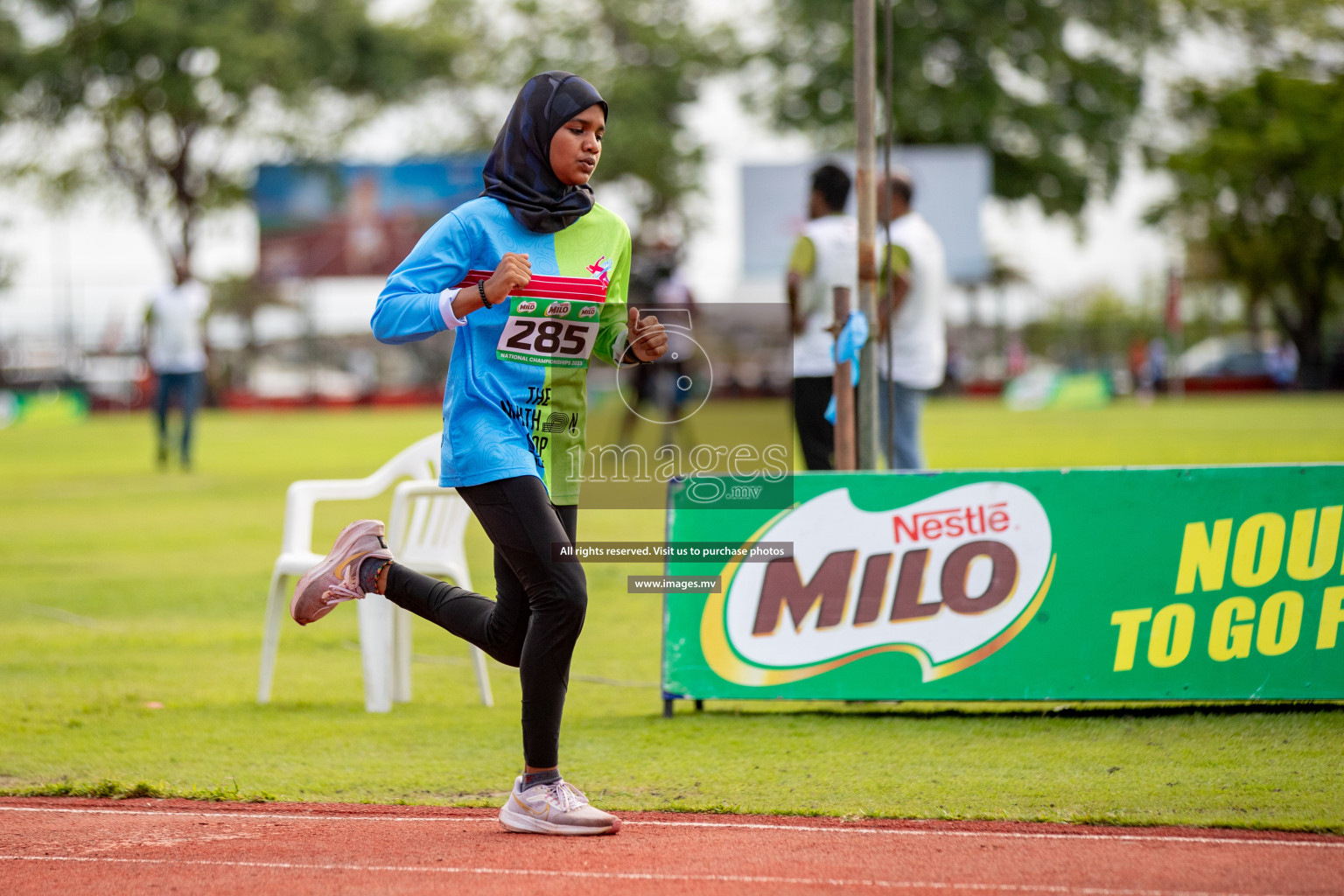 Day 2 of National Athletics Championship 2023 was held in Ekuveni Track at Male', Maldives on Friday, 24th November 2023. Photos: Hassan Simah / images.mv