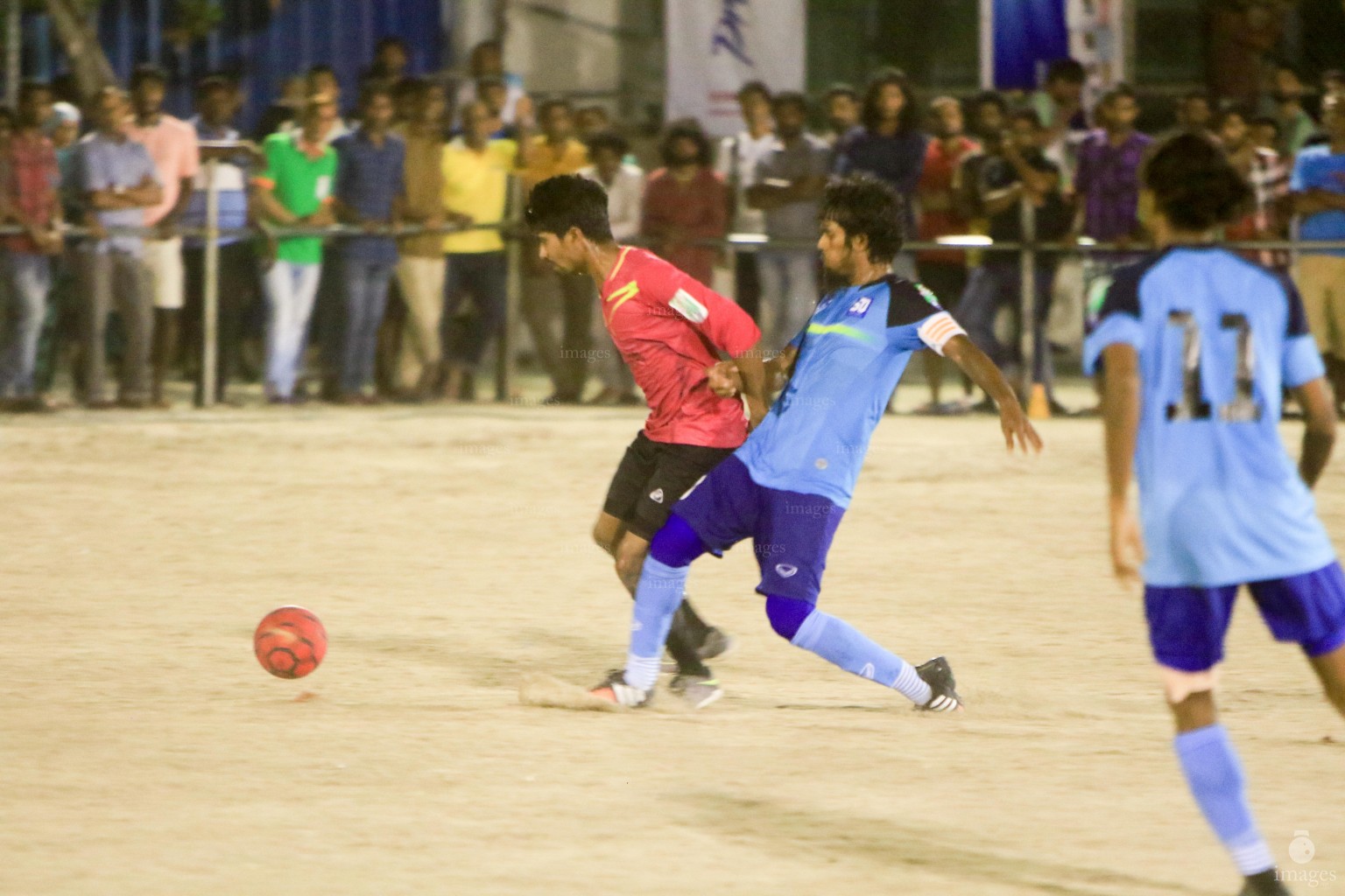 Day 3 of Milo Club Maldives Cup Futsal Tournament in Male', Maldives, Monday, March. 27, 2016. (Images.mv Photo/Abdulla Abeedh).