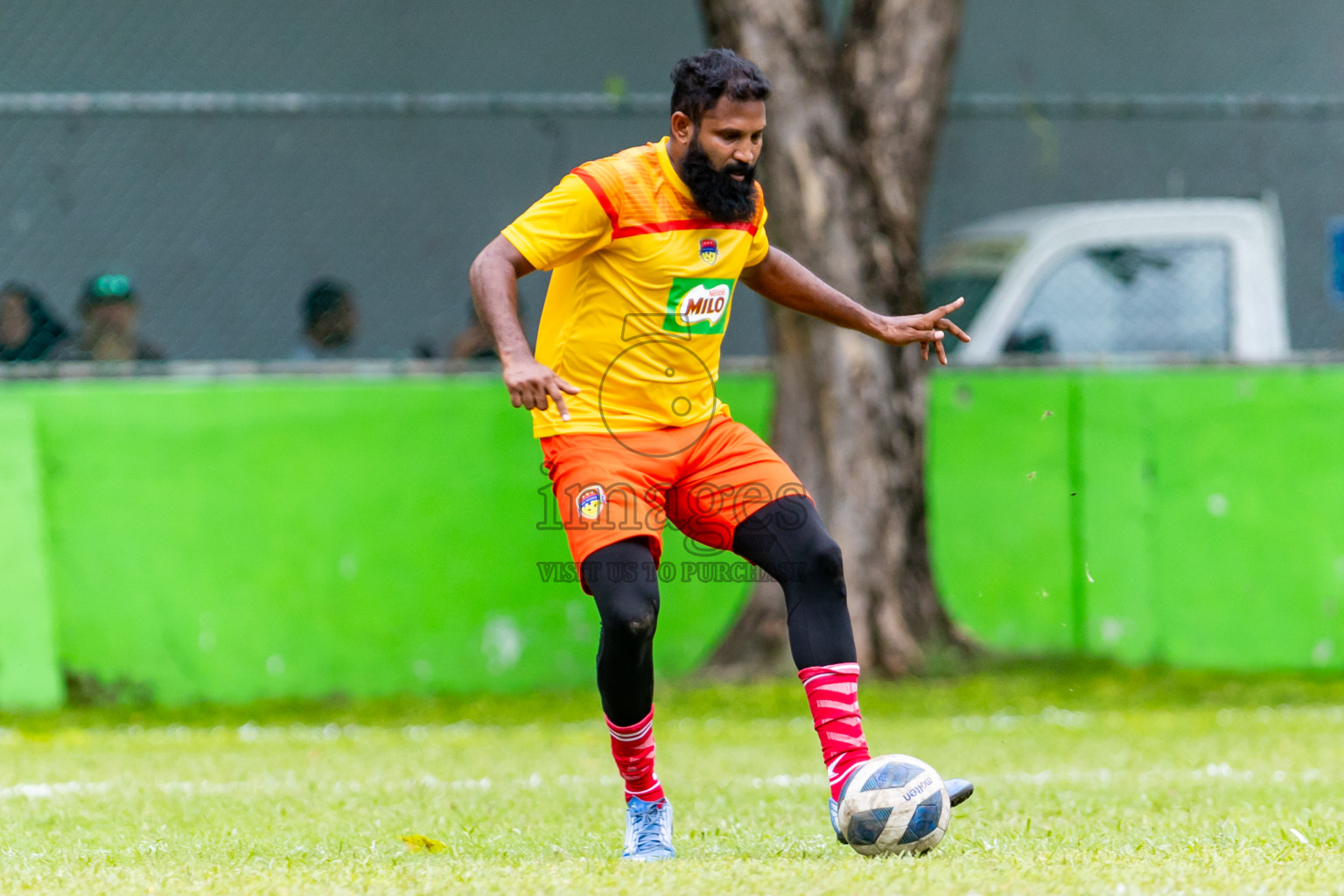 Day 3 of MILO Soccer 7 v 7 Championship 2024 was held at Henveiru Stadium in Male', Maldives on Saturday, 25th April 2024. Photos: Nausham Waheed / images.mv