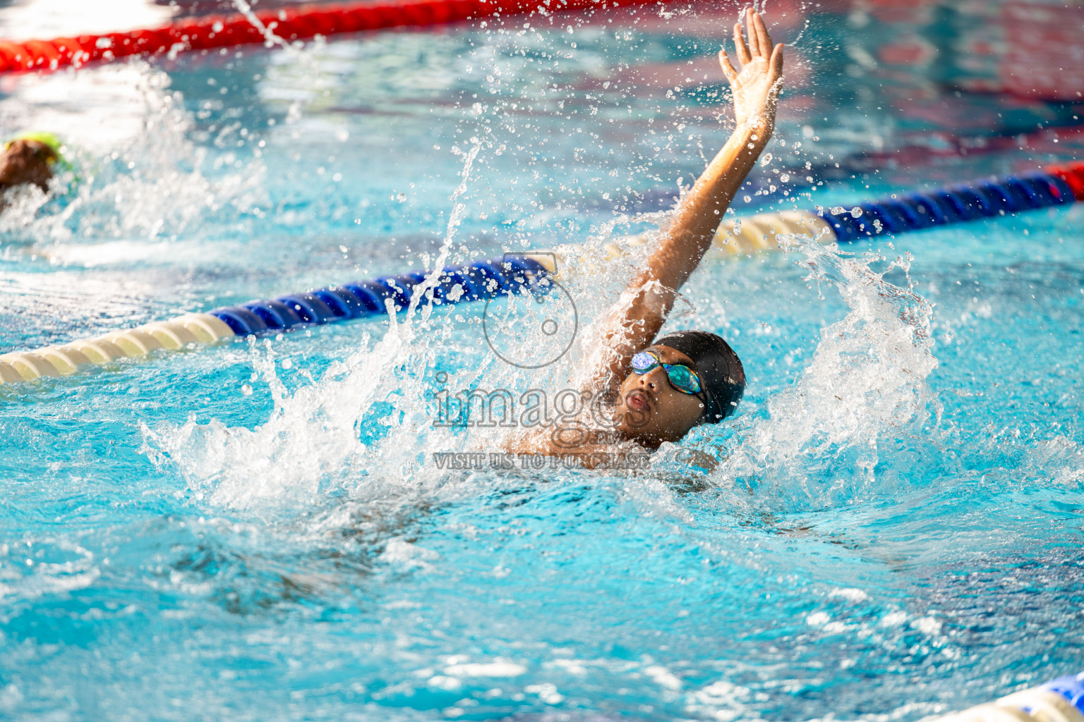 Day 2 of 20th BML Inter-school Swimming Competition 2024 held in Hulhumale', Maldives on Sunday, 13th October 2024. Photos: Ismail Thoriq / images.mv