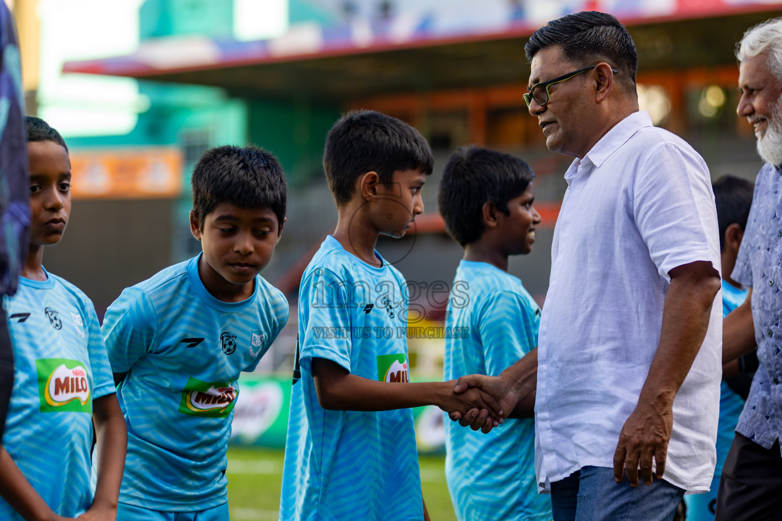 Day 2 of MILO Kids Football Fiesta was held at National Stadium in Male', Maldives on Saturday, 24th February 2024.