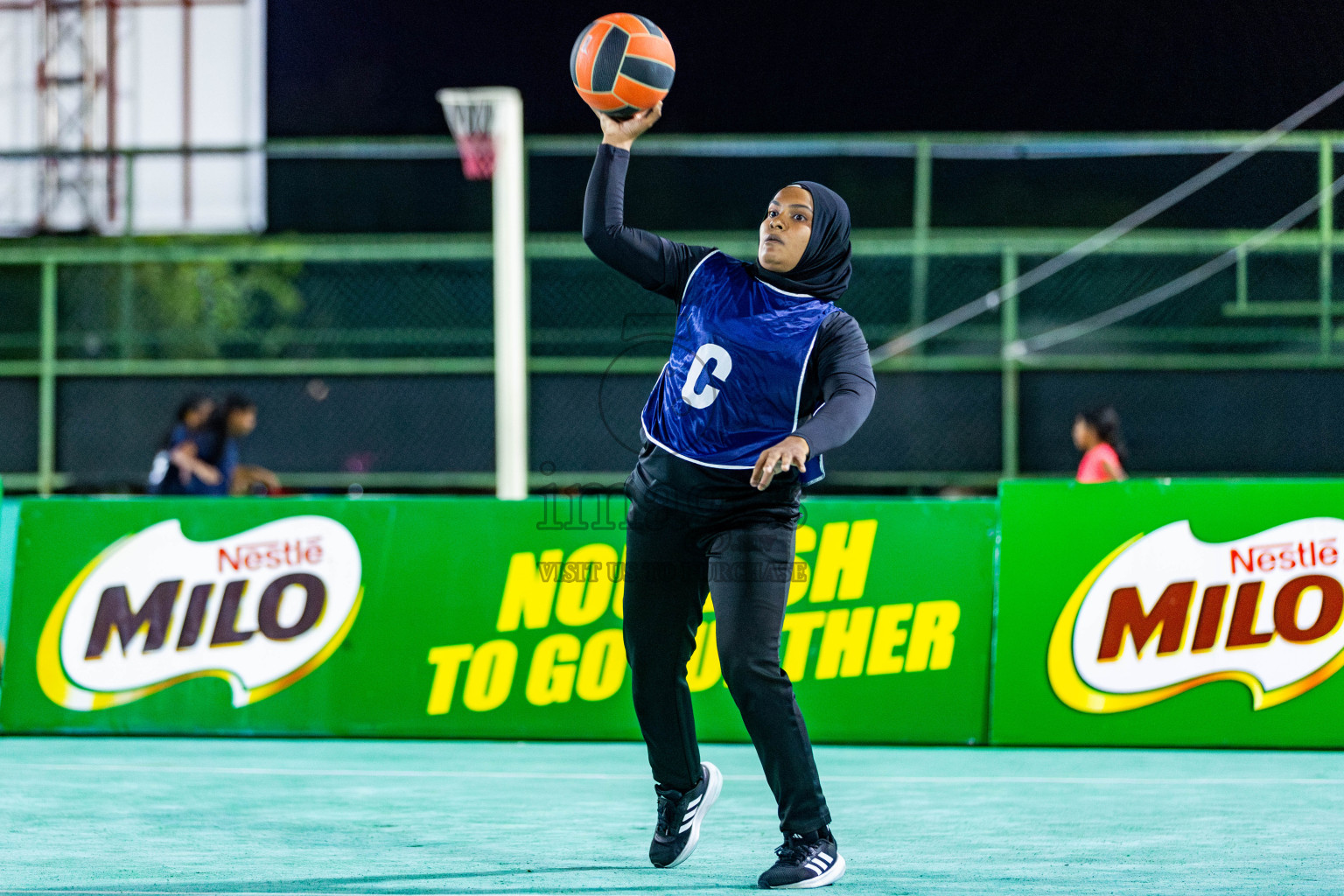 Final of MILO 3x3 Netball Challenge 2024 was held in Ekuveni Netball Court at Male', Maldives on Thursday, 20th March 2024. Photos: Nausham Waheed / images.mv