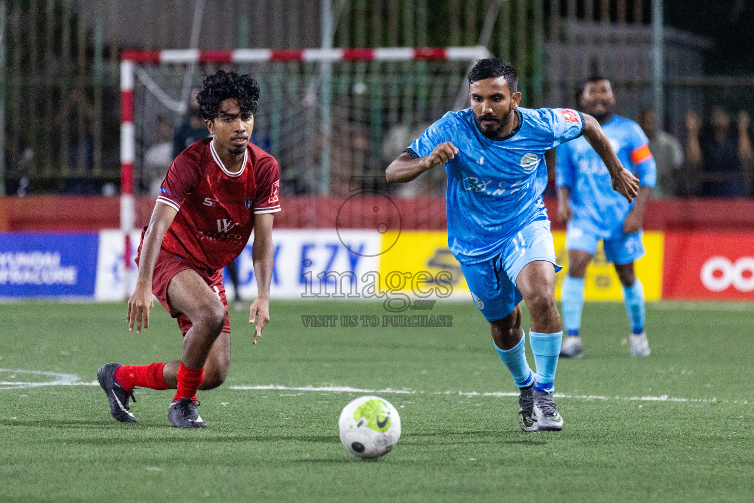 GA Vilingili vs GA Dhevvadhoo in Day 19 of Golden Futsal Challenge 2024 was held on Friday, 2nd February 2024 in Hulhumale', Maldives Photos: Nausham Waheed / images.mv