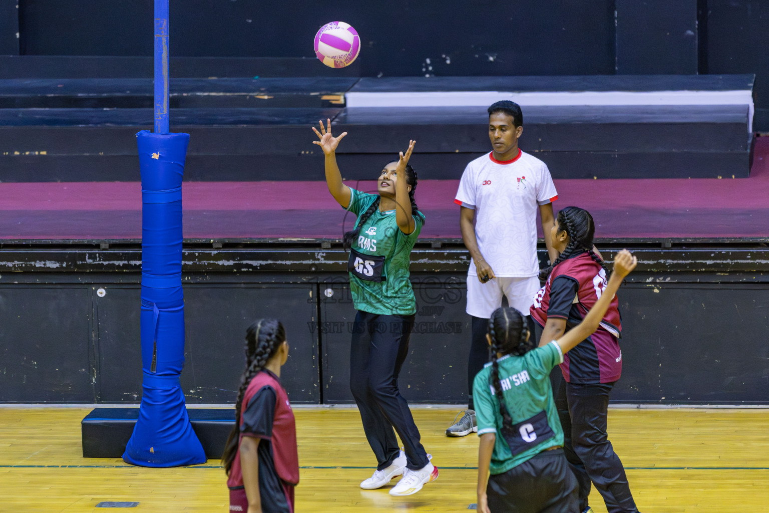 Day 4 of Inter-School Netball Tournament 2025 was held in Social Center Indoor Hall on Tuesday, 21th October 2025. Photos: Areef Adam / images.mv
