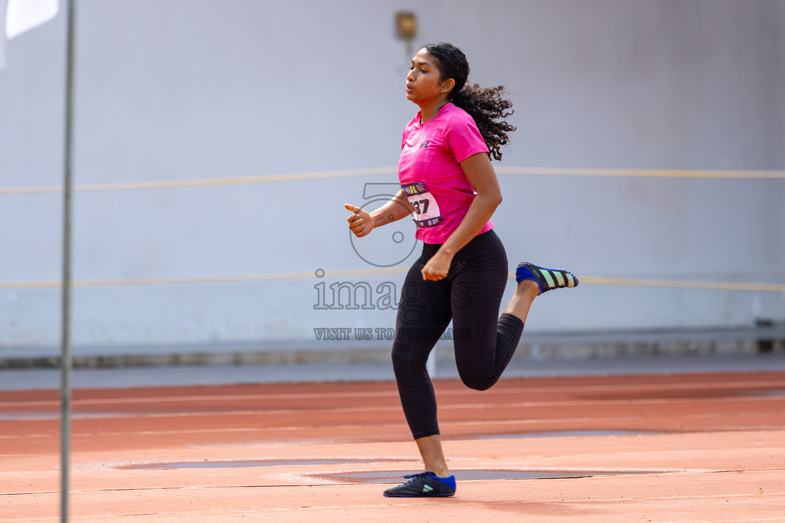 Day 2 of MWSC Interschool Athletics Championships 2024 held in Hulhumale Running Track, Hulhumale, Maldives on Sunday, 10th November 2024.
Photos by: Ismail Thoriq / Images.mv