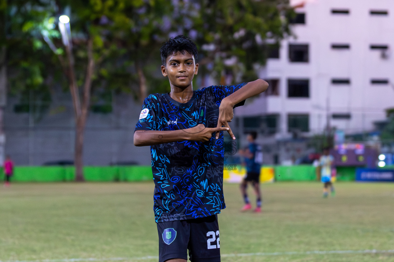 Club Valencia vs Super United Sports (U14) in Day 9 of Dhivehi Youth League 2024 held at Henveiru Stadium on Saturday, 14th December 2024. Photos: Mohamed Mahfooz Moosa / Images.mv