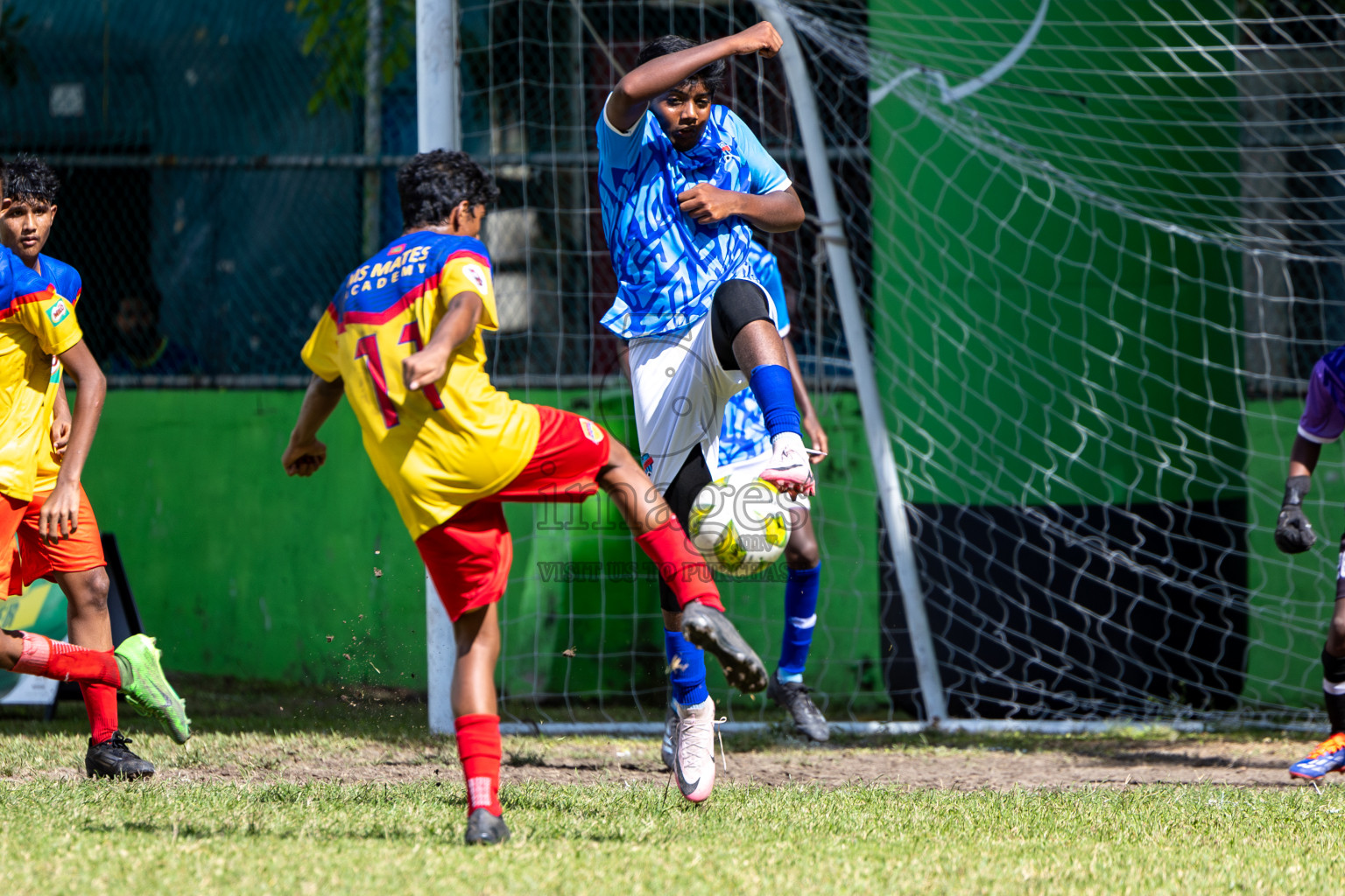 Day 4 of MILO Academy Championship 2024 (U-14) was held in Henveyru Stadium, Male', Maldives on Sunday, 3rd November 2024. 
Photos: Hassan Simah / Images.mv