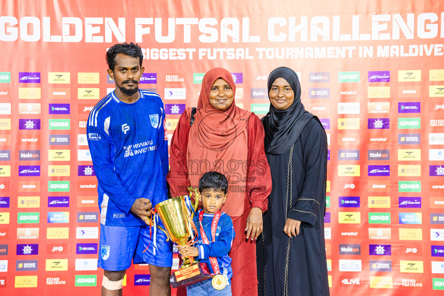 AA. Mathiveri VS AA. Thoddoo in Atoll Round Final on Day 20 of Golden Futsal Challenge 2025 was held on Thursday, 23rd January 2025, in Hulhumale', Maldives. Photos: Abdulla Abeed / images.mv